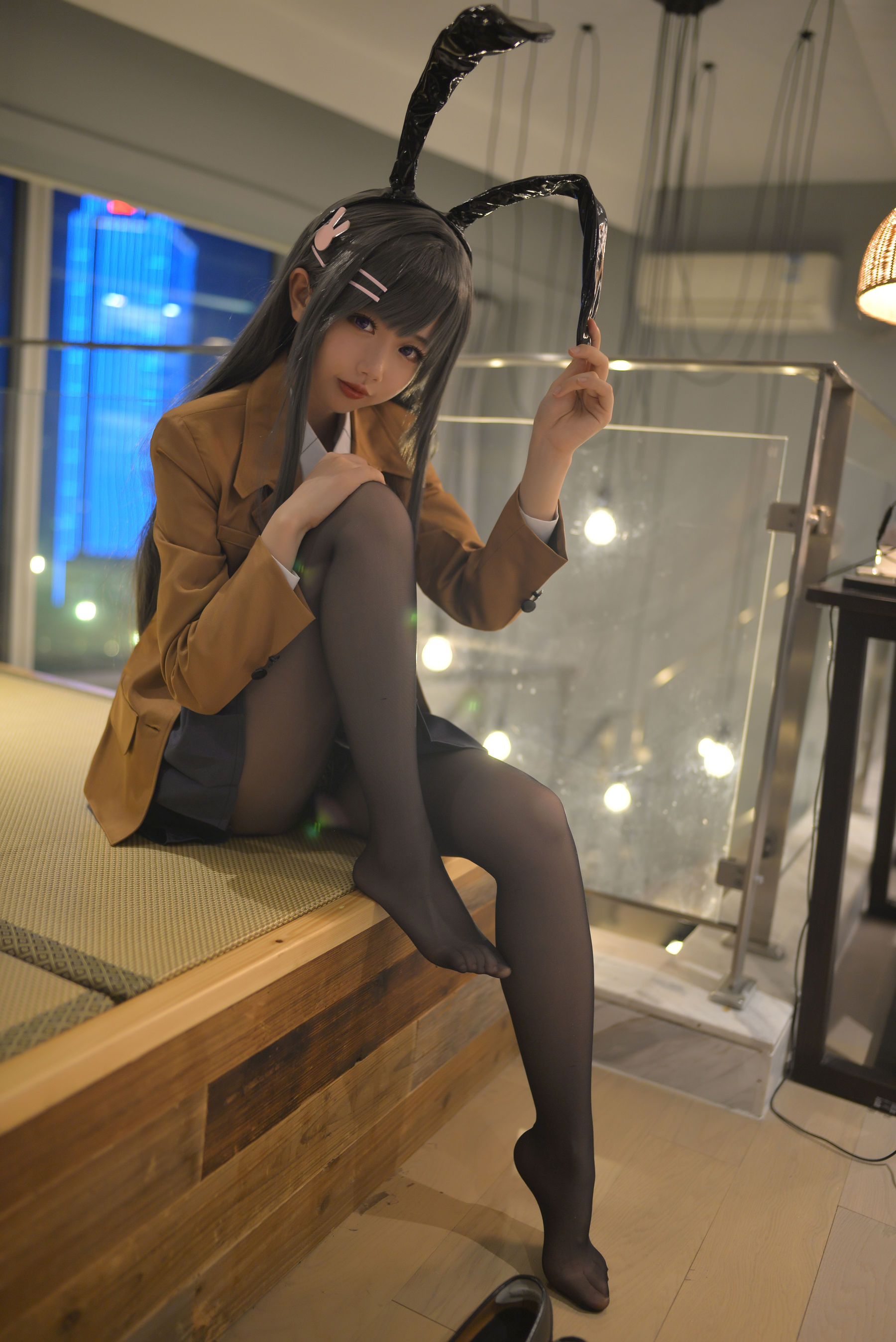 Cos小姐姐雪琪 – 麻衣制服兔女郎 [58P]