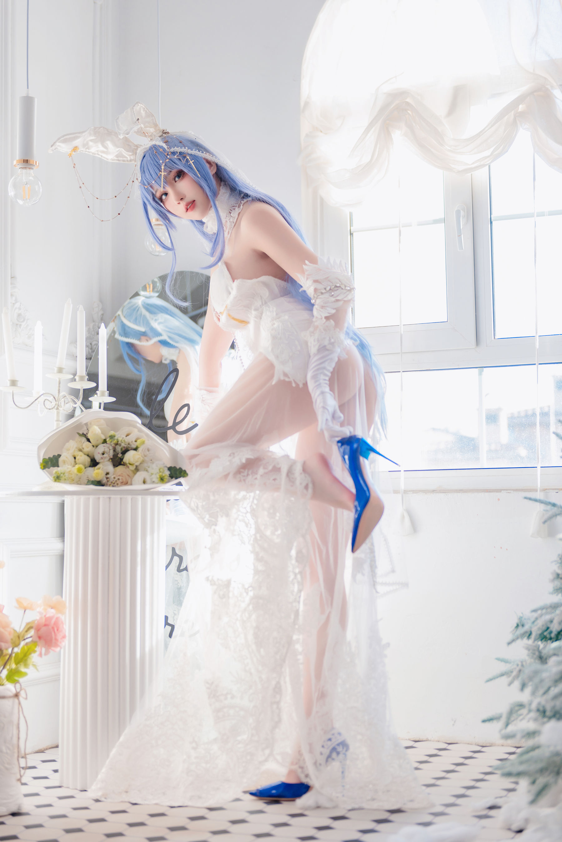 瓦斯塔亚小龙虾 – 碧蓝航线新泽西 花园白雪之仪 [26P]