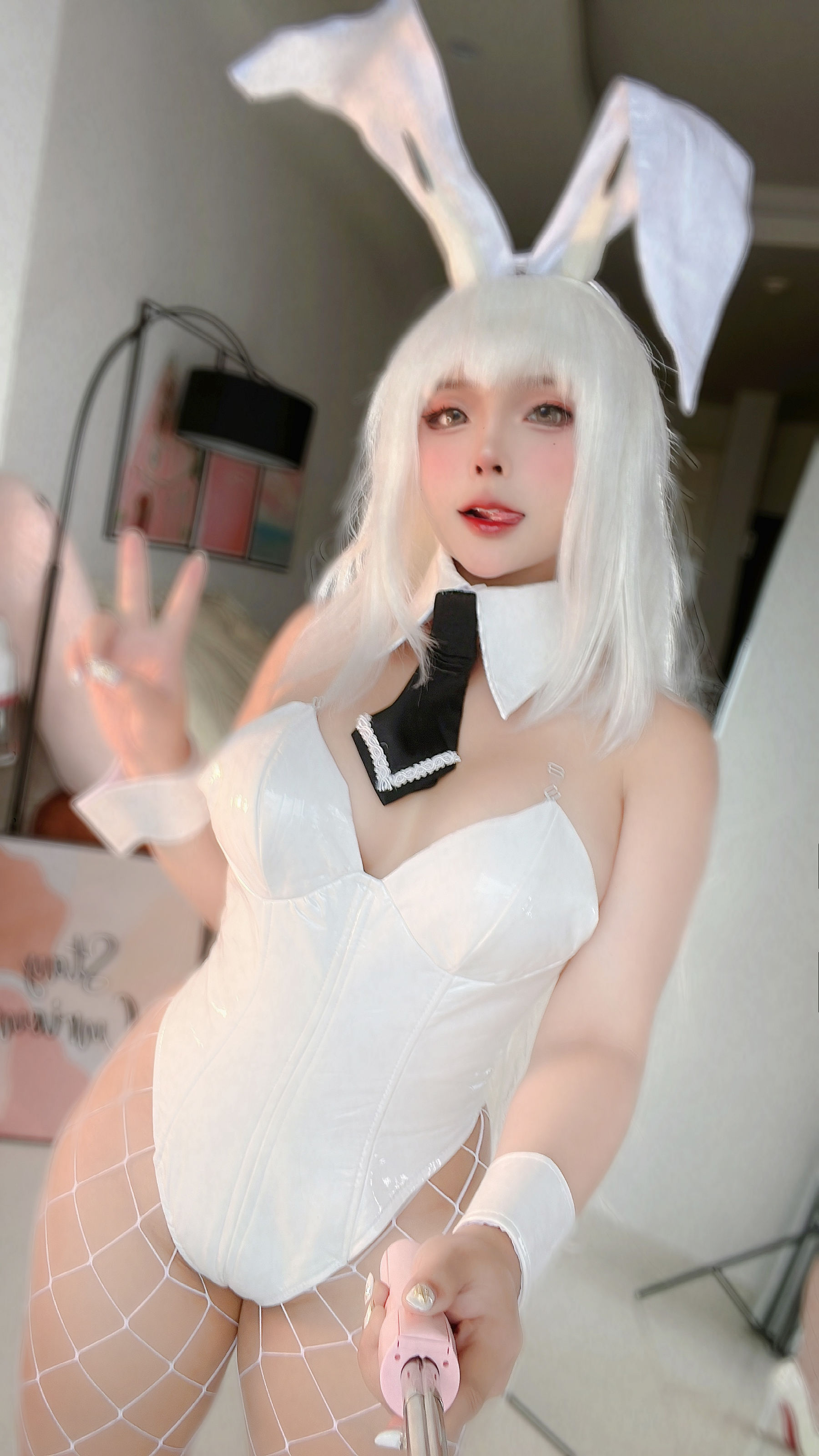 Sayo Momo – NIKKE Naughty Oil Bunny [56P]
