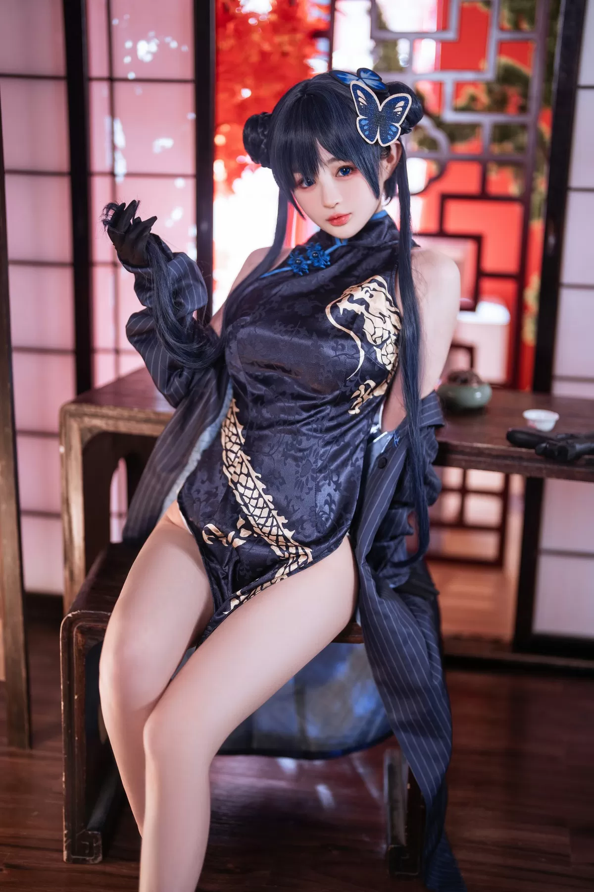 桜井宁宁 – 碧蓝航线 妃咲 [40P]
