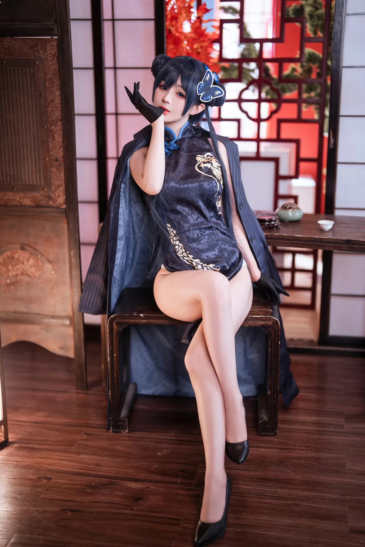 桜井宁宁 – 碧蓝航线 妃咲 [40P]