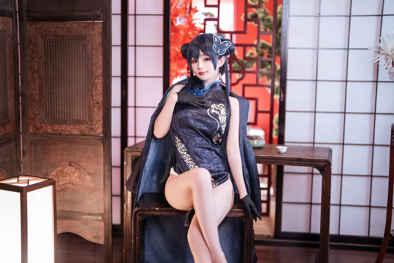 桜井宁宁 – 碧蓝航线 妃咲 [40P]