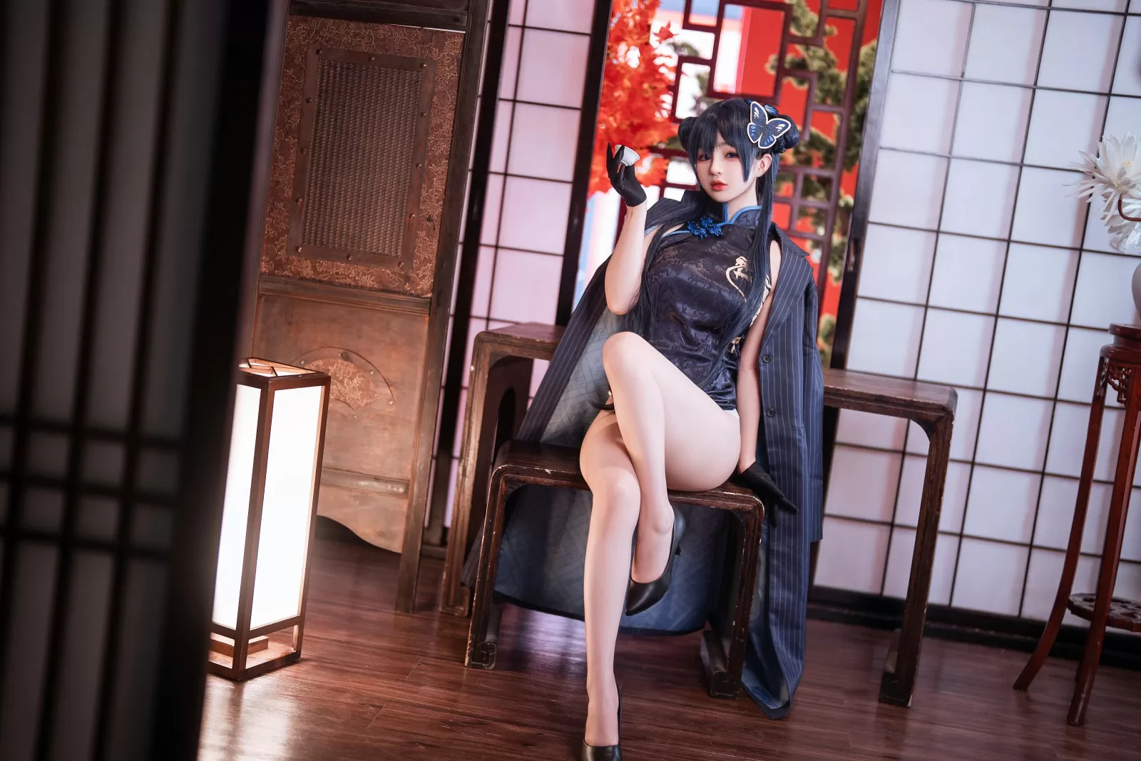 桜井宁宁 – 碧蓝航线 妃咲 [40P]