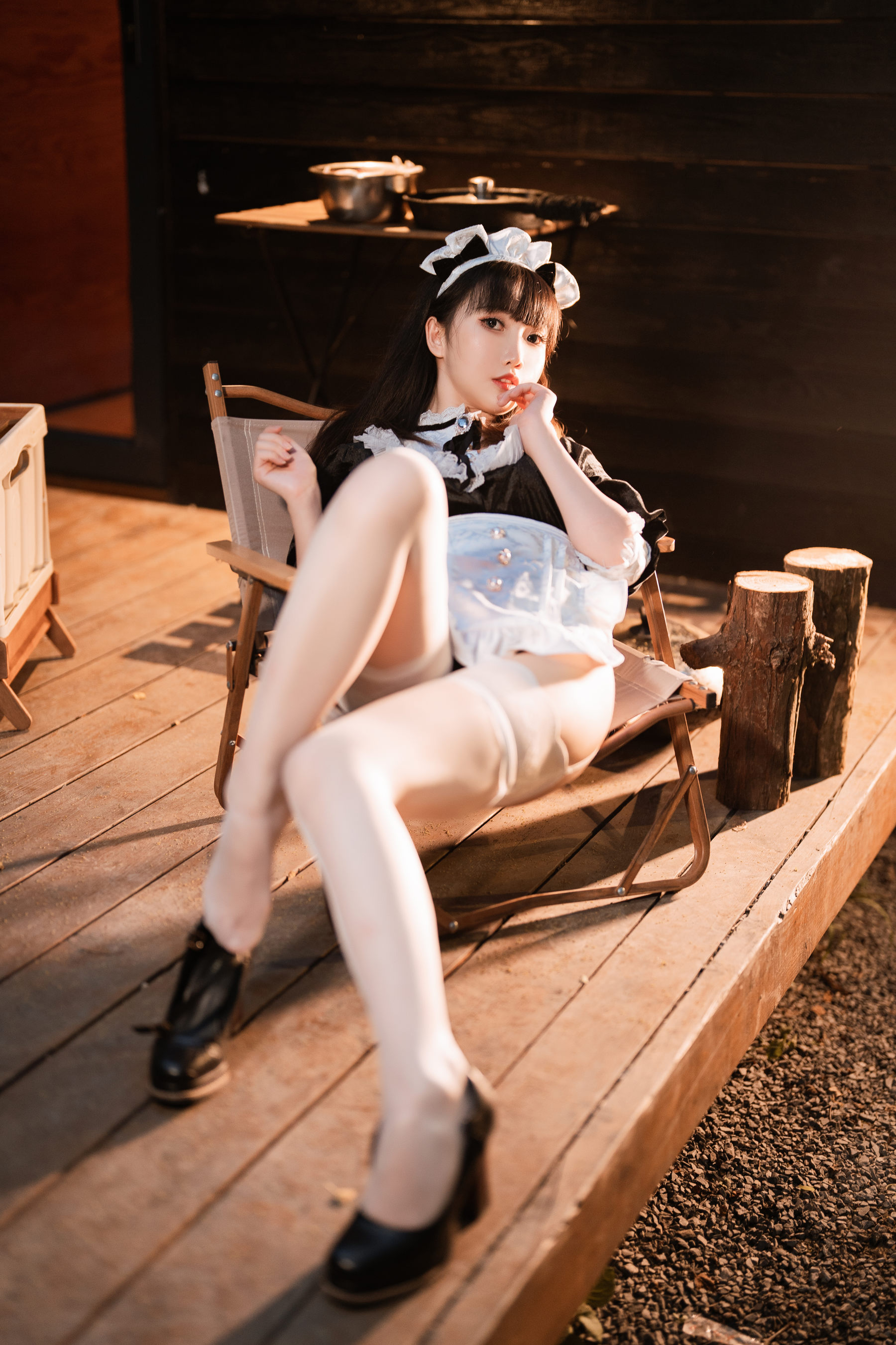 面饼仙儿 – 木屋女仆 [27P]