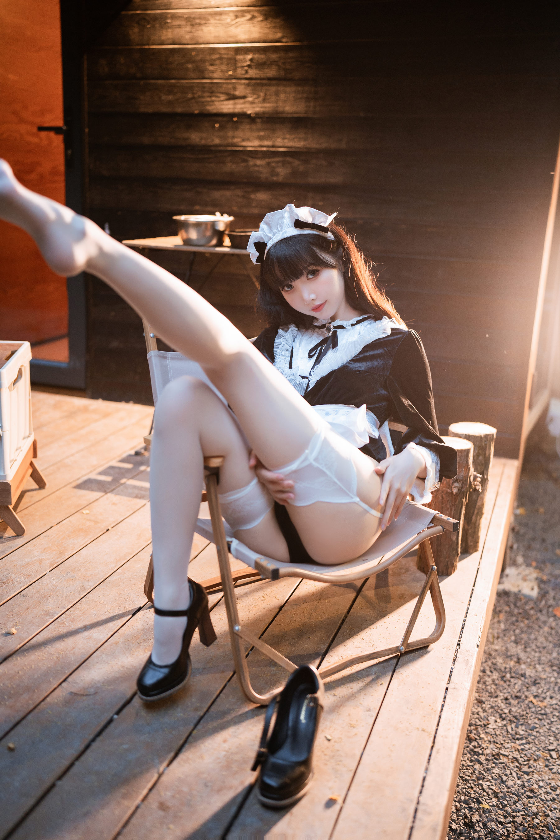 面饼仙儿 – 木屋女仆 [27P]