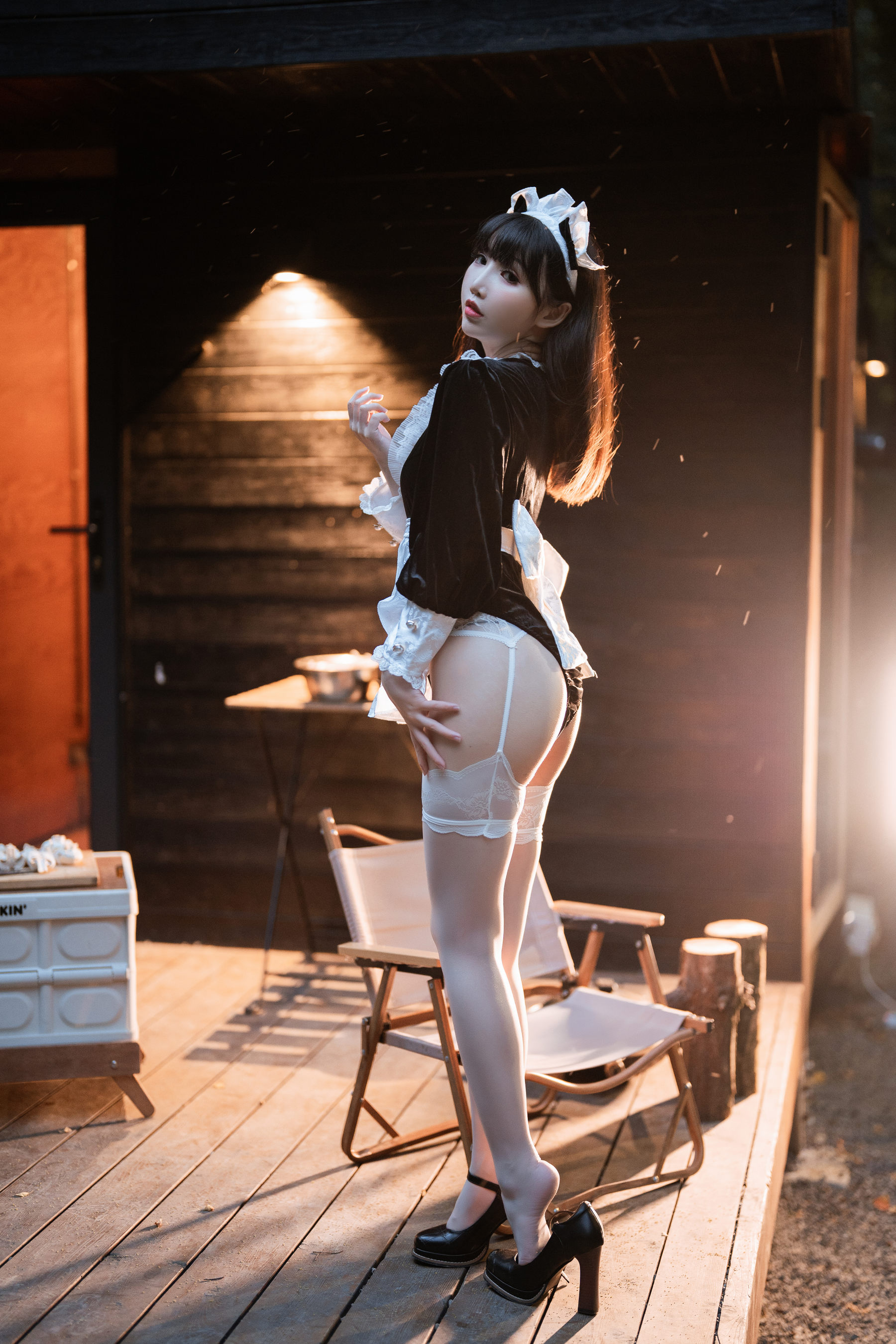 面饼仙儿 – 木屋女仆 [27P]