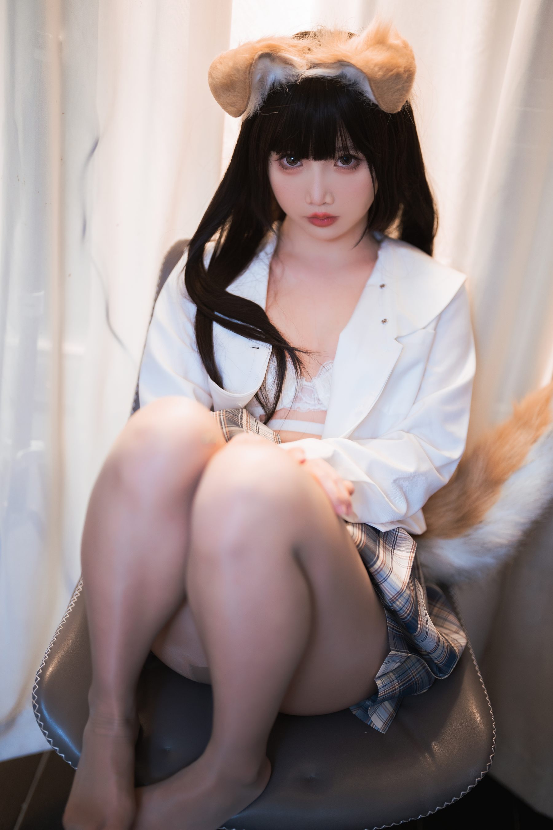 面饼仙儿 – 狗妹JK [24P]