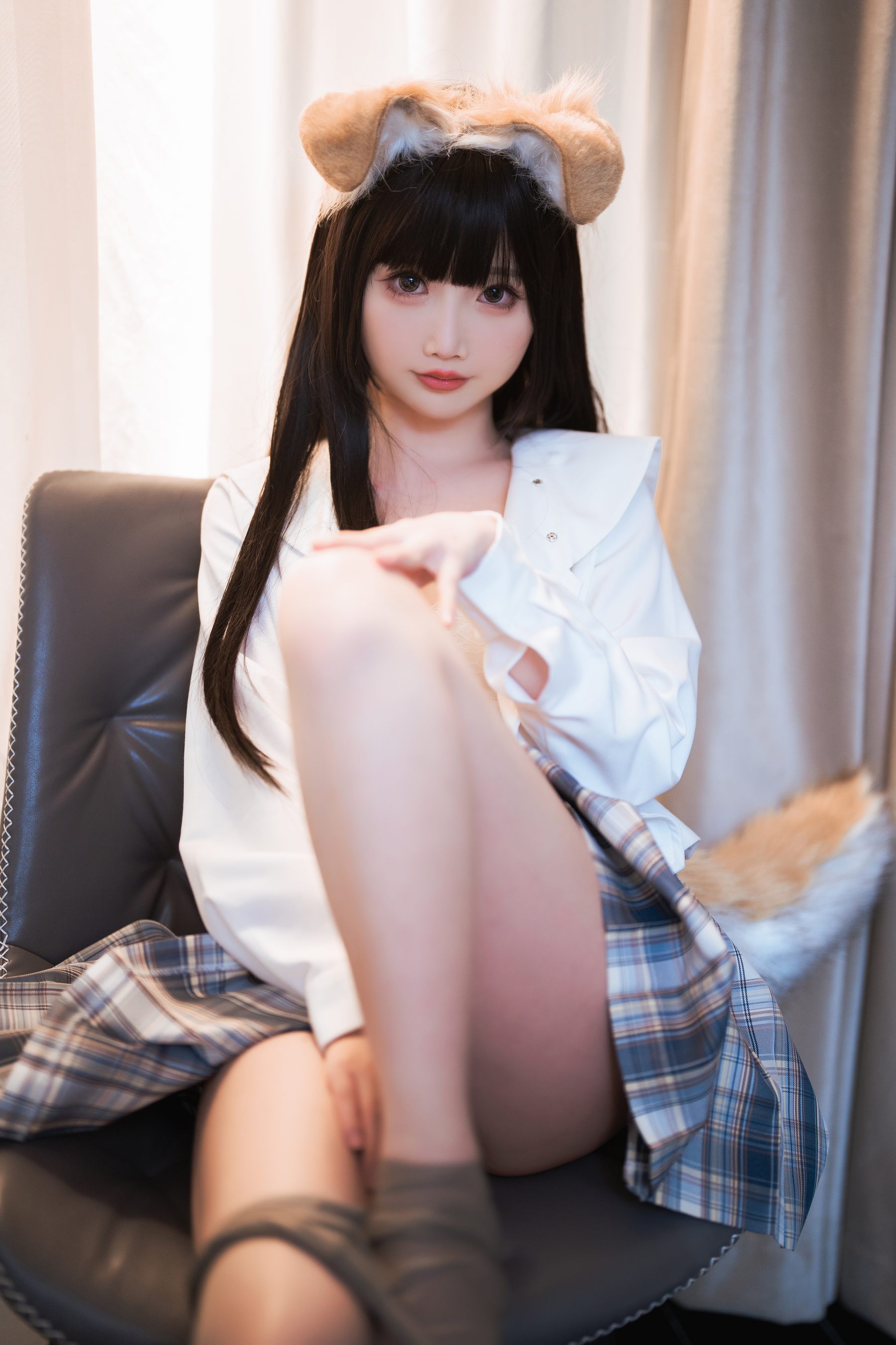 面饼仙儿 – 狗妹JK [24P]