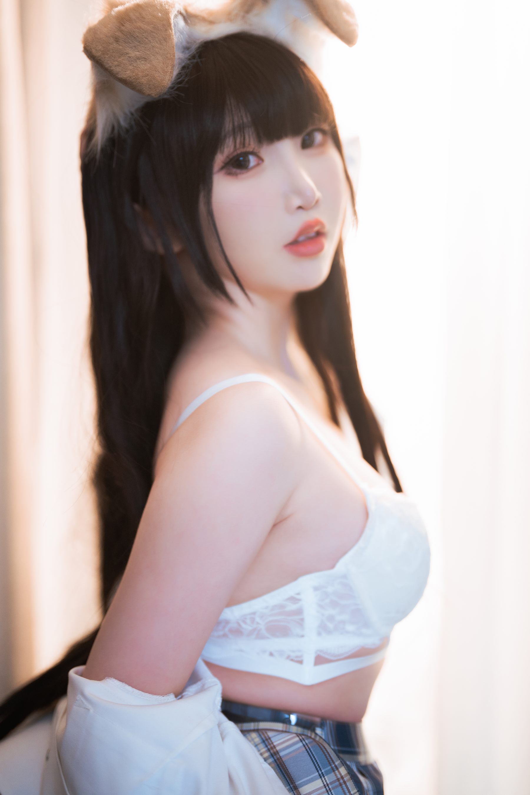 面饼仙儿 – 狗妹JK [24P]