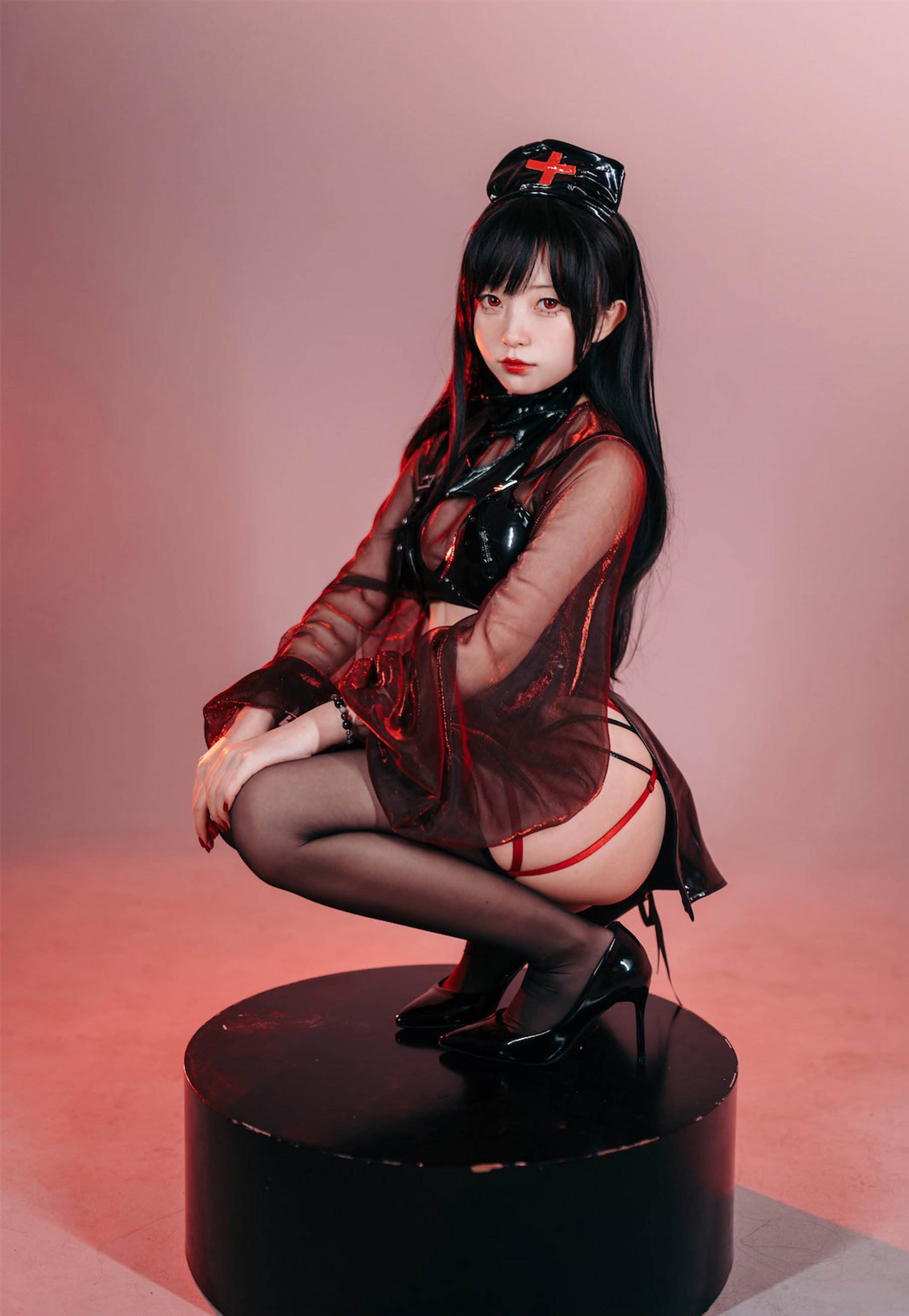 花铃 – 猩红护士 [77P]