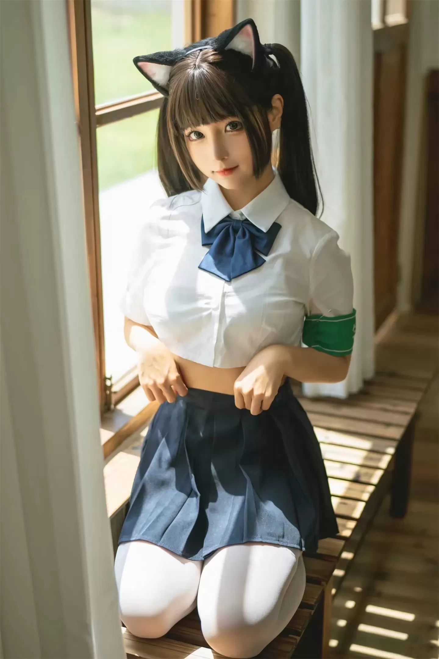 蠢沫沫 – 学妹是猫娘-居家学妹 [44P]