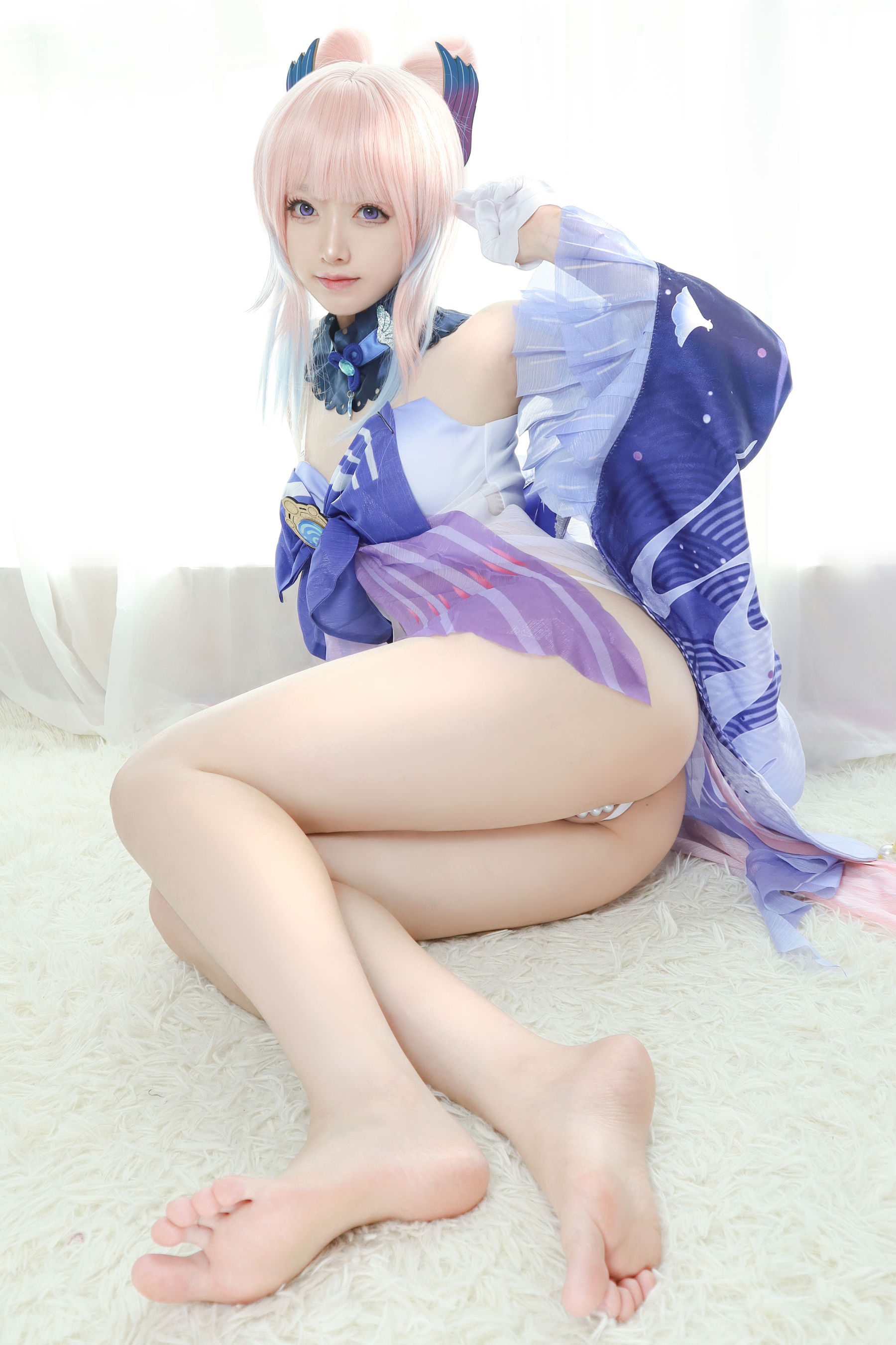 Asagiriai 愛ちゃん – 珊瑚宫心海 [33P]