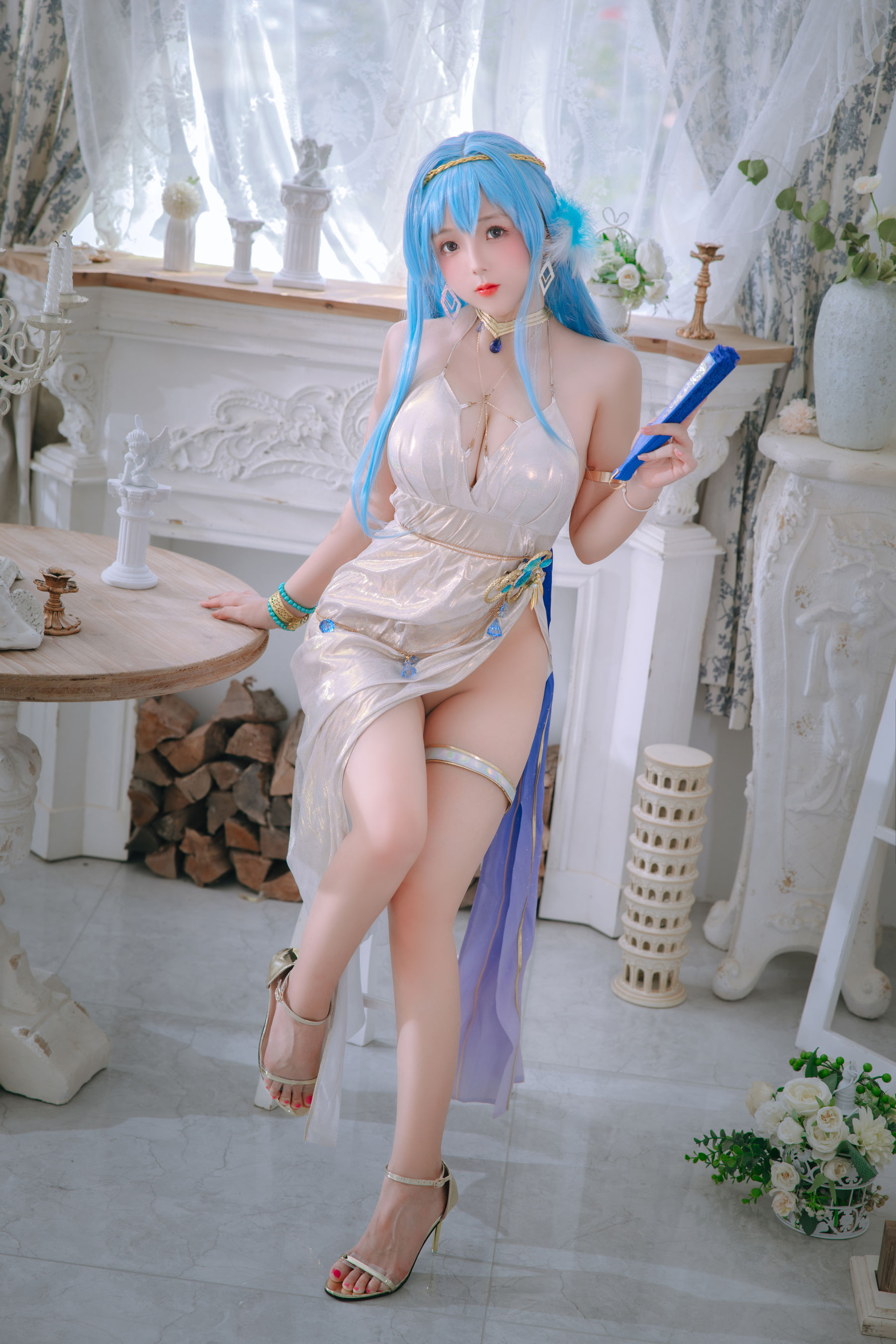 日奈娇 – 海伦礼服 [45P]
