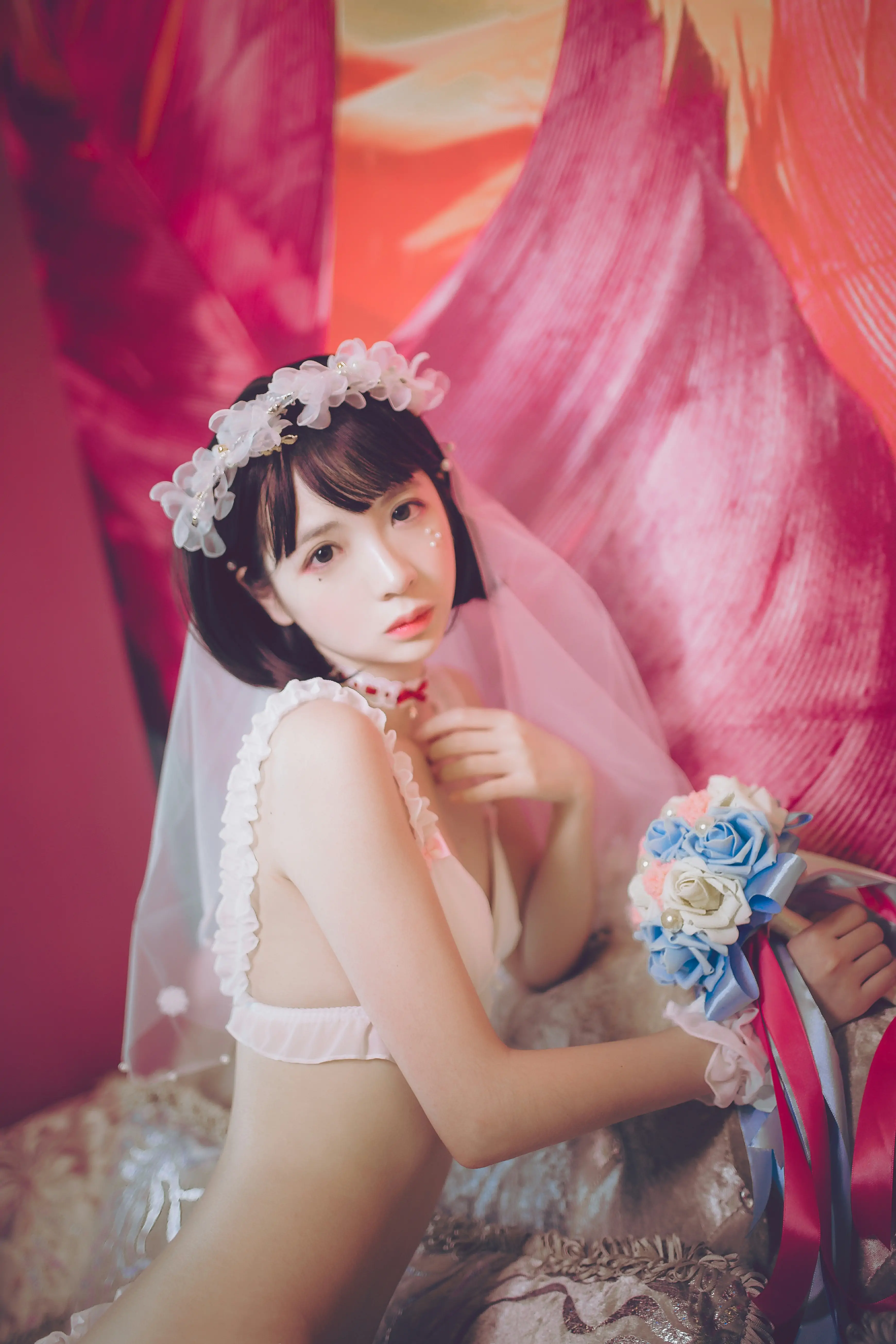 疯猫ss – 梦中的婚礼 [49P]