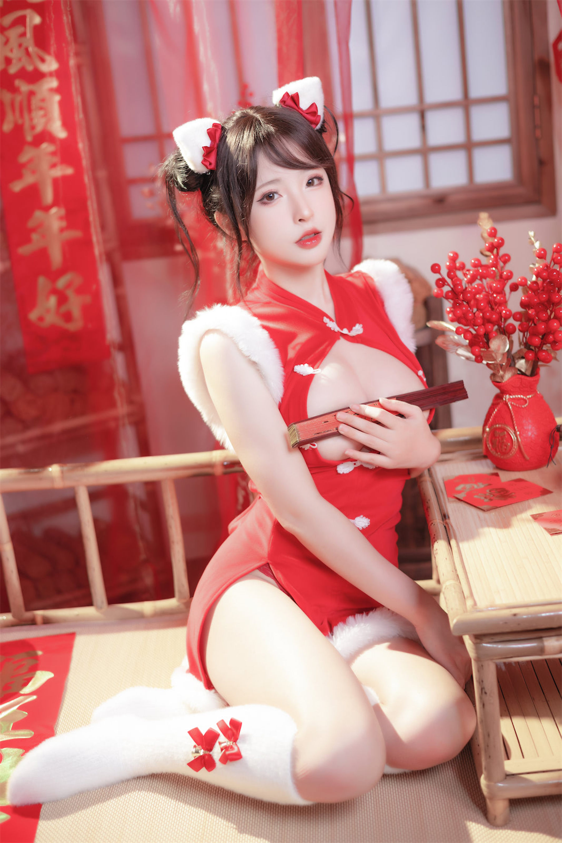清水由乃 – 新年旗袍 [77P]