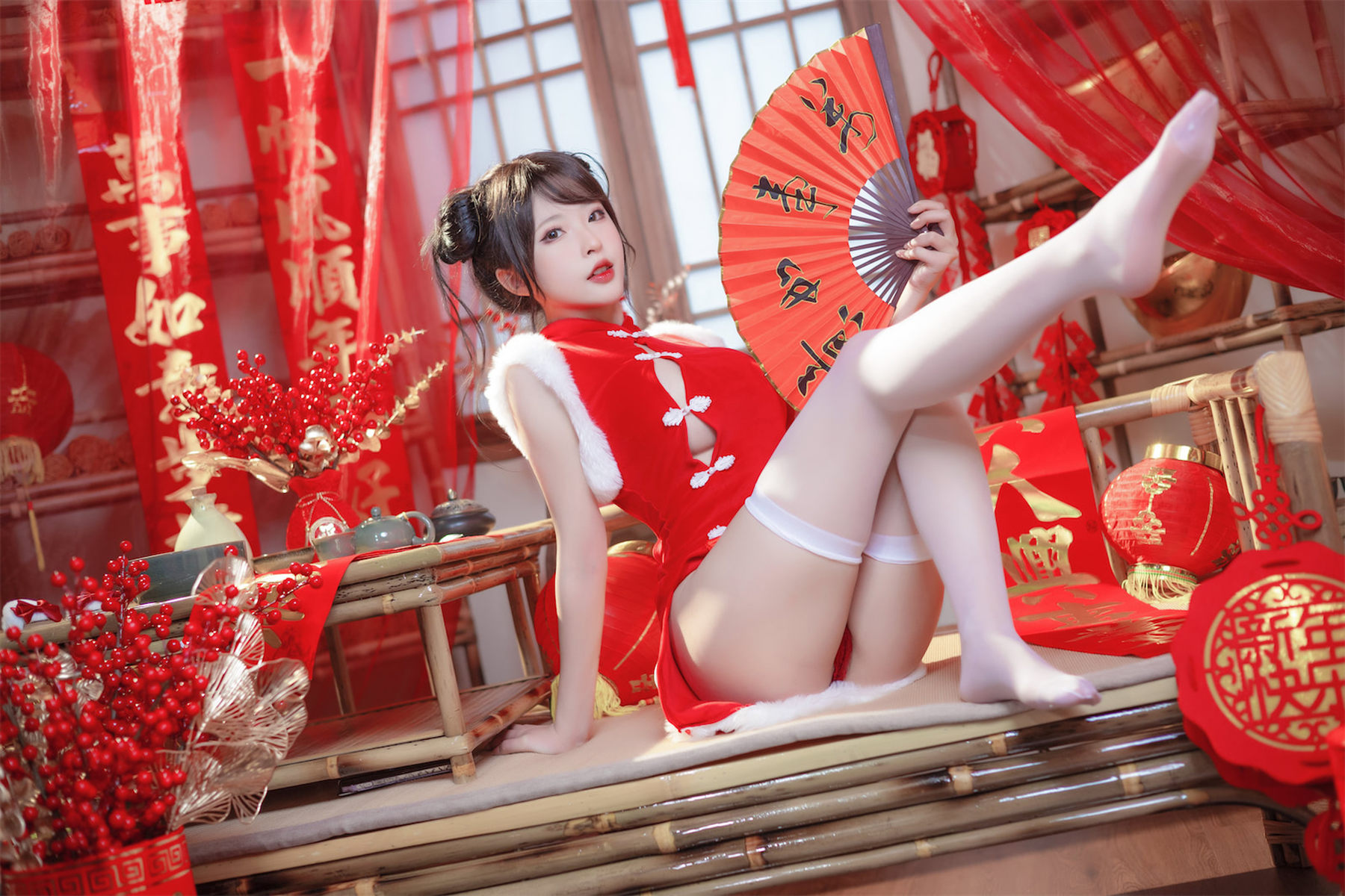 清水由乃 – 新年旗袍 [77P]