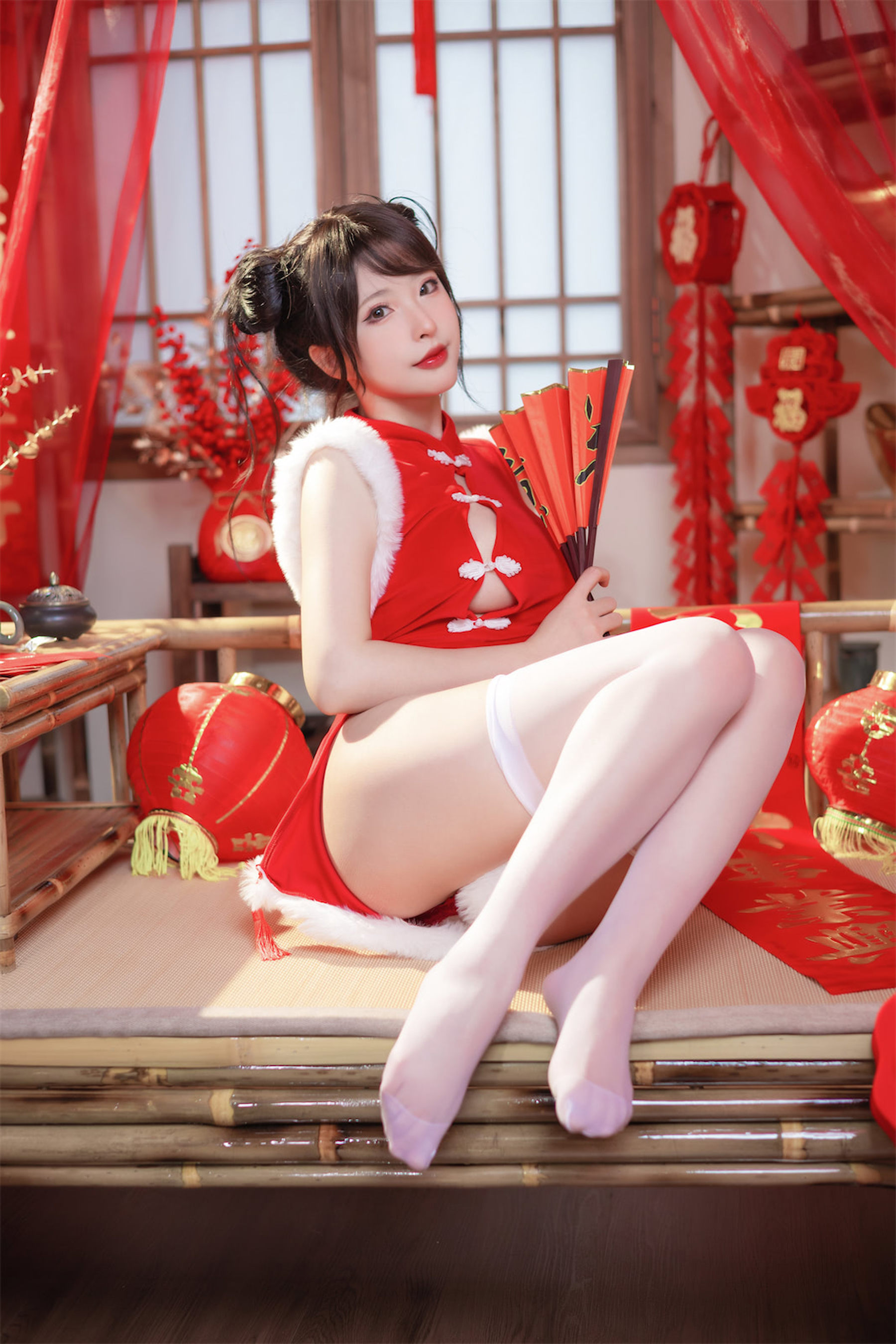 清水由乃 – 新年旗袍 [77P]
