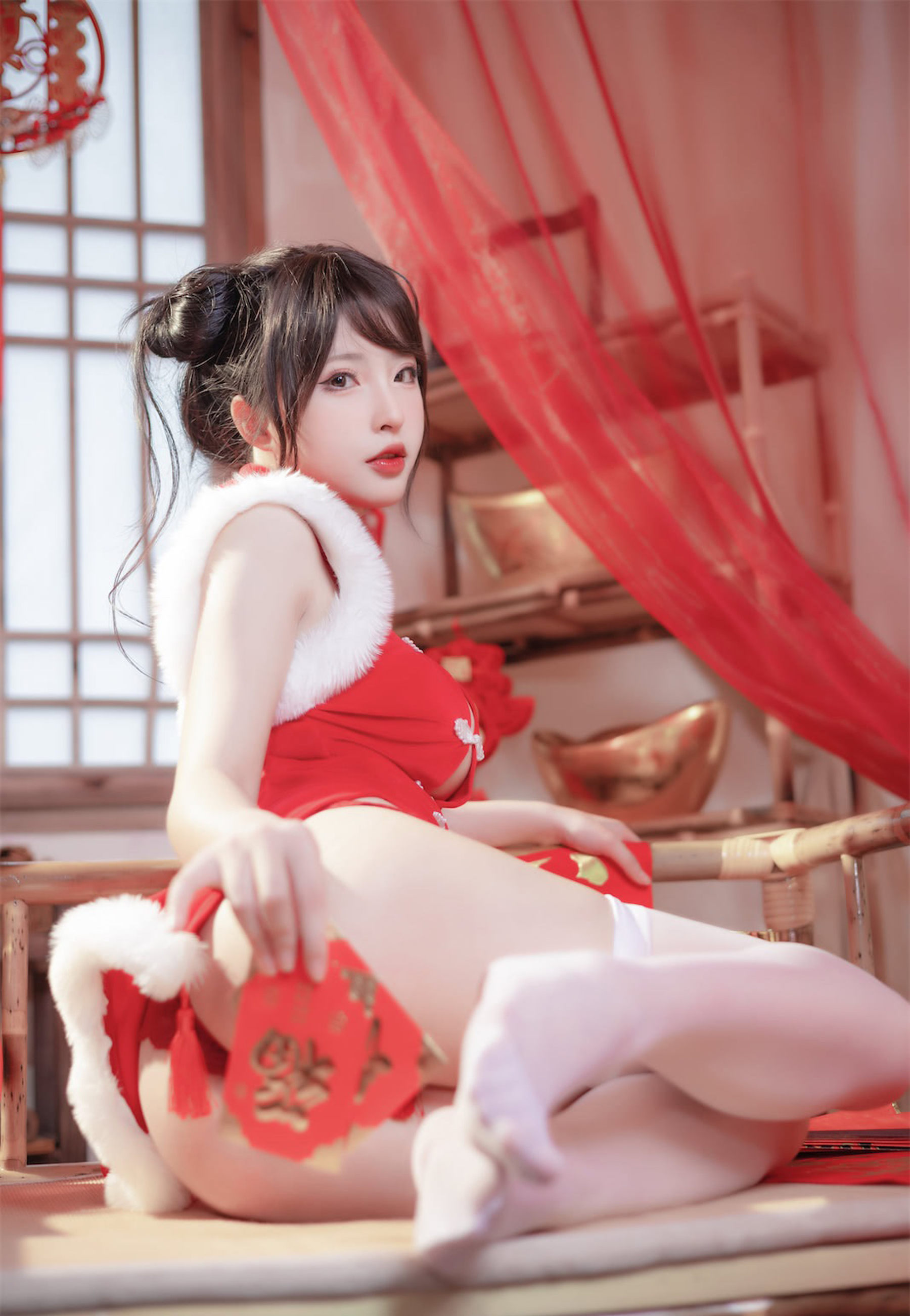 清水由乃 – 新年旗袍 [77P]