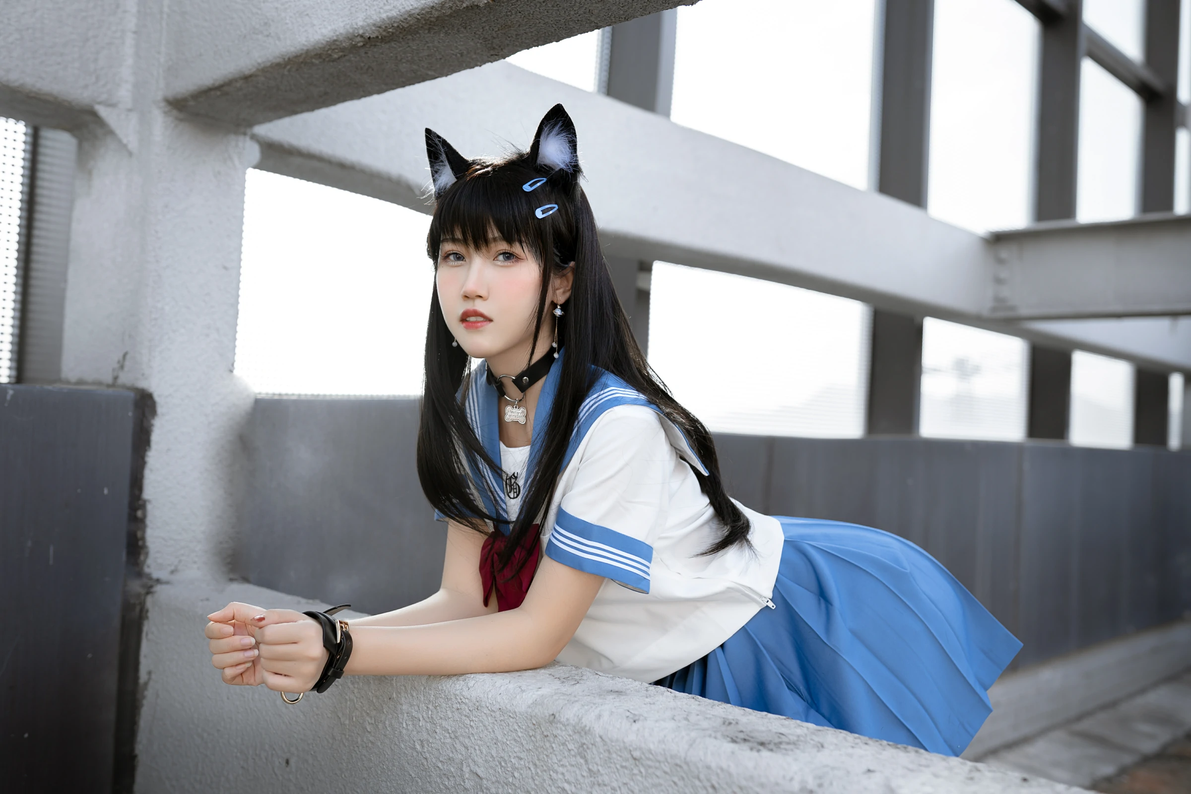 不呆猫 – 天台小m猫 [96P]