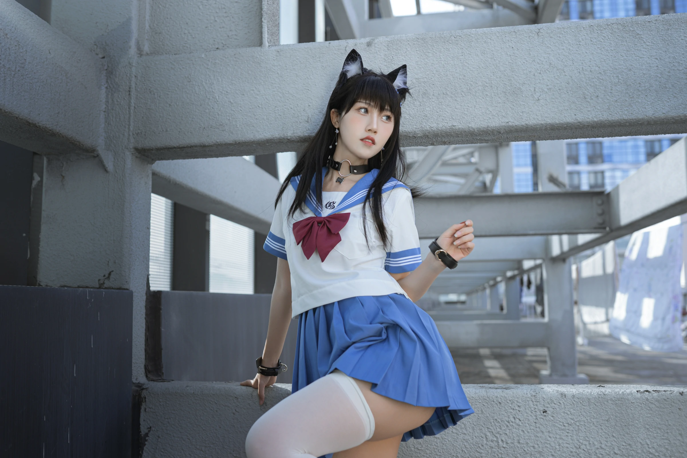 不呆猫 – 天台小m猫 [96P]