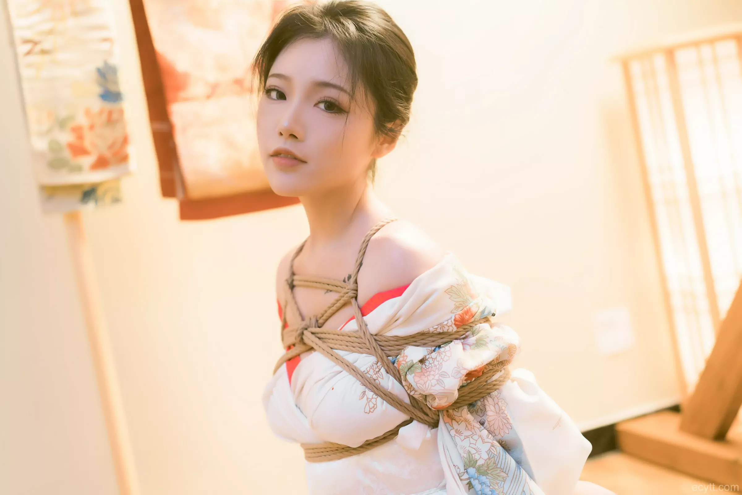 桃良阿宅 – 紧缚 [56P]