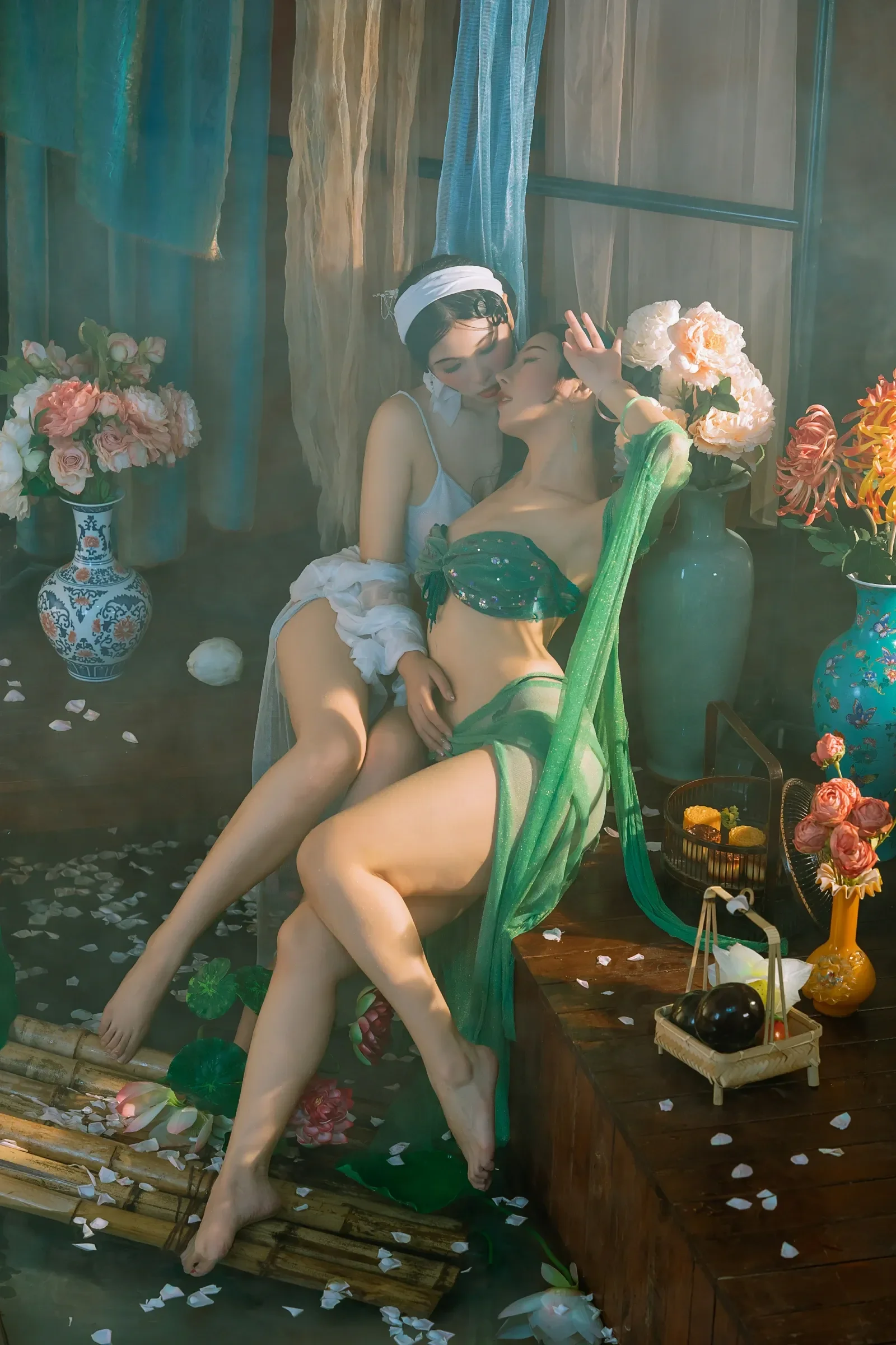 云溪溪&轩萧学姐 – 白娘子&青蛇 [26P]