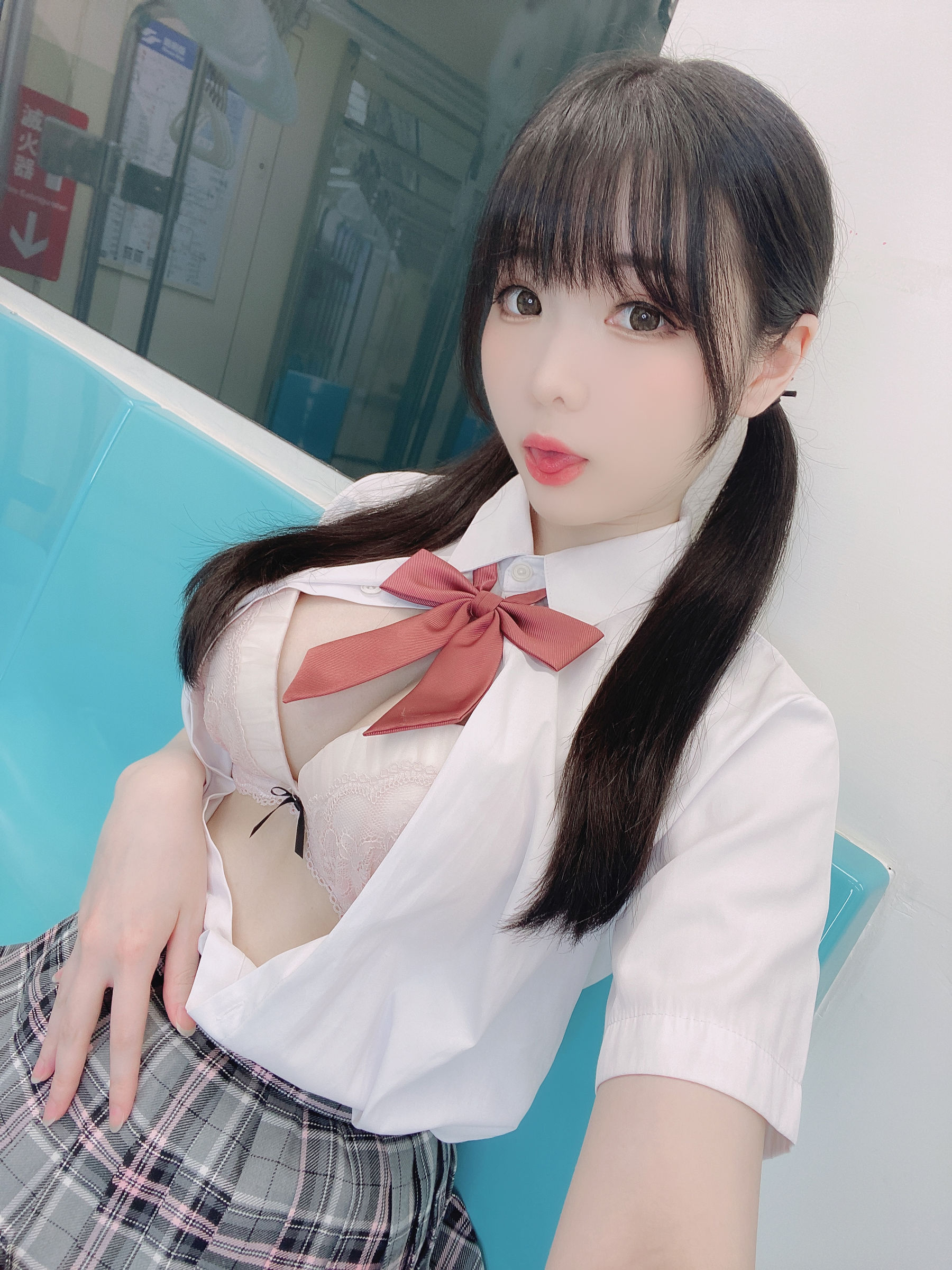 霜月shimo – JK格子裙 [22P]