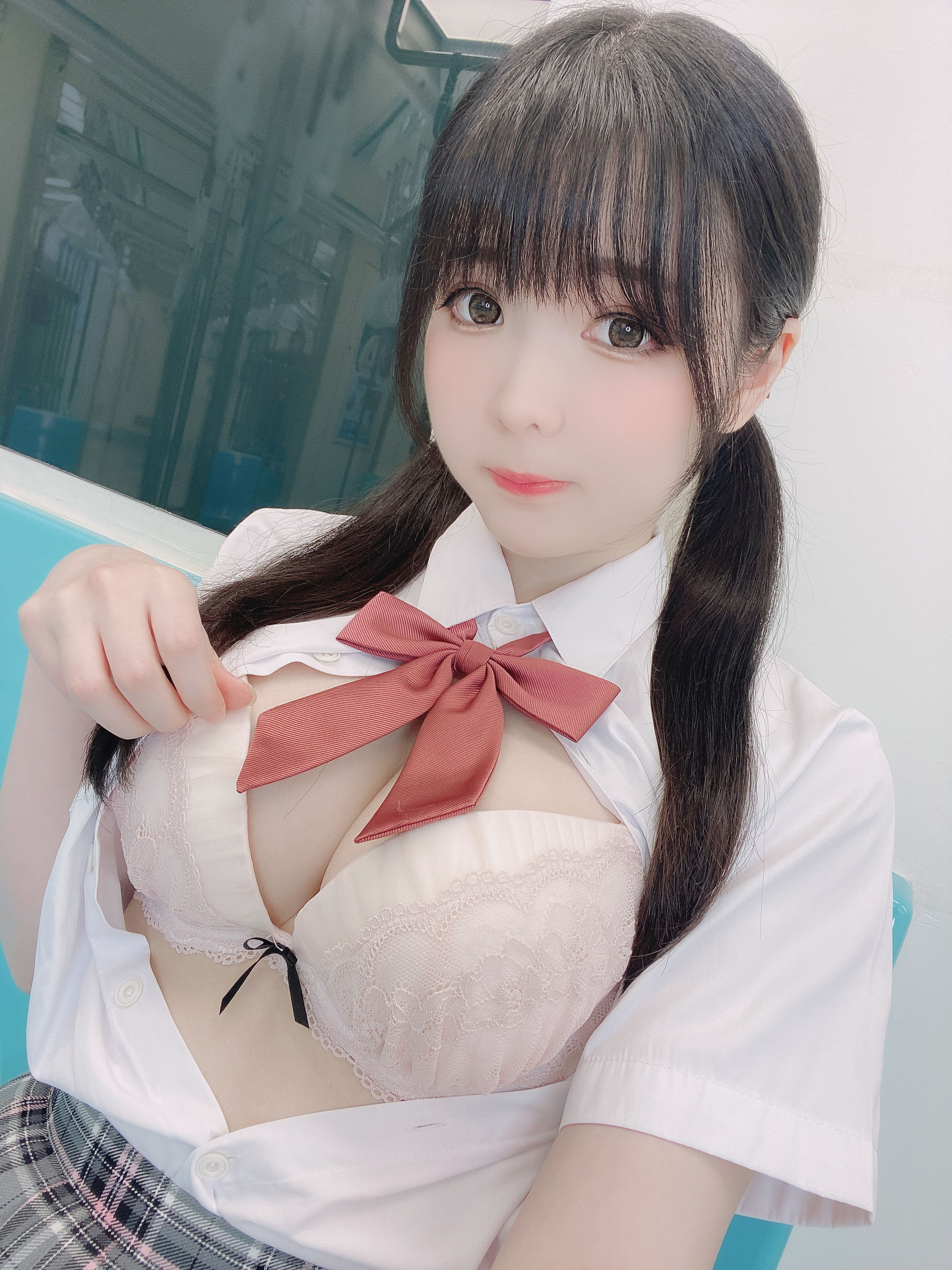 霜月shimo – JK格子裙 [22P]
