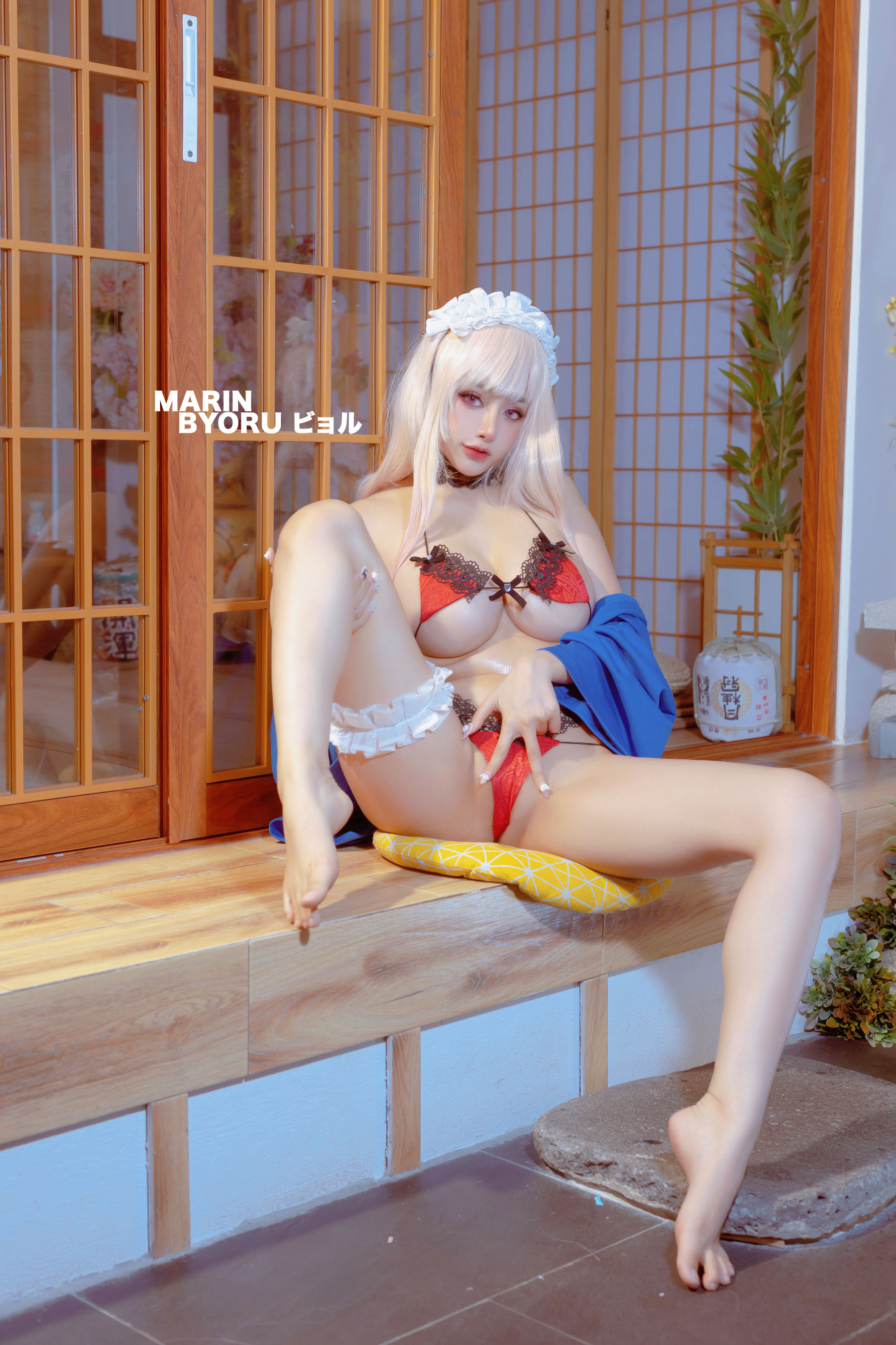 日本性感萝莉Byoru – Marin Red [24P]