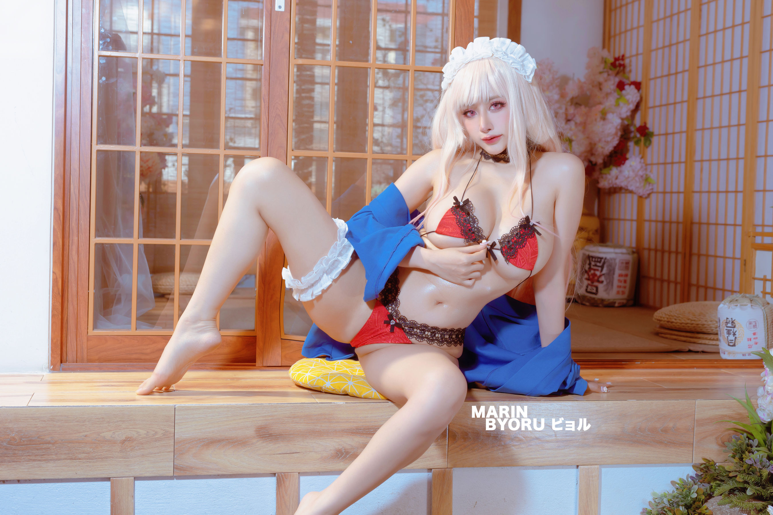 日本性感萝莉Byoru – Marin Red [24P]