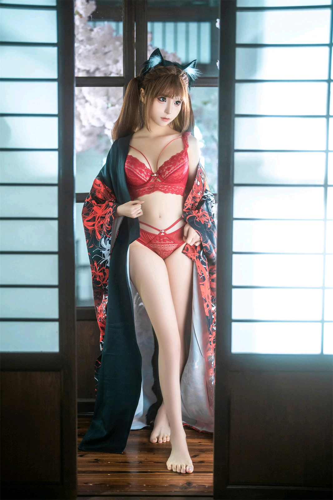 蠢沫沫 – 捆绑和服 [55P]