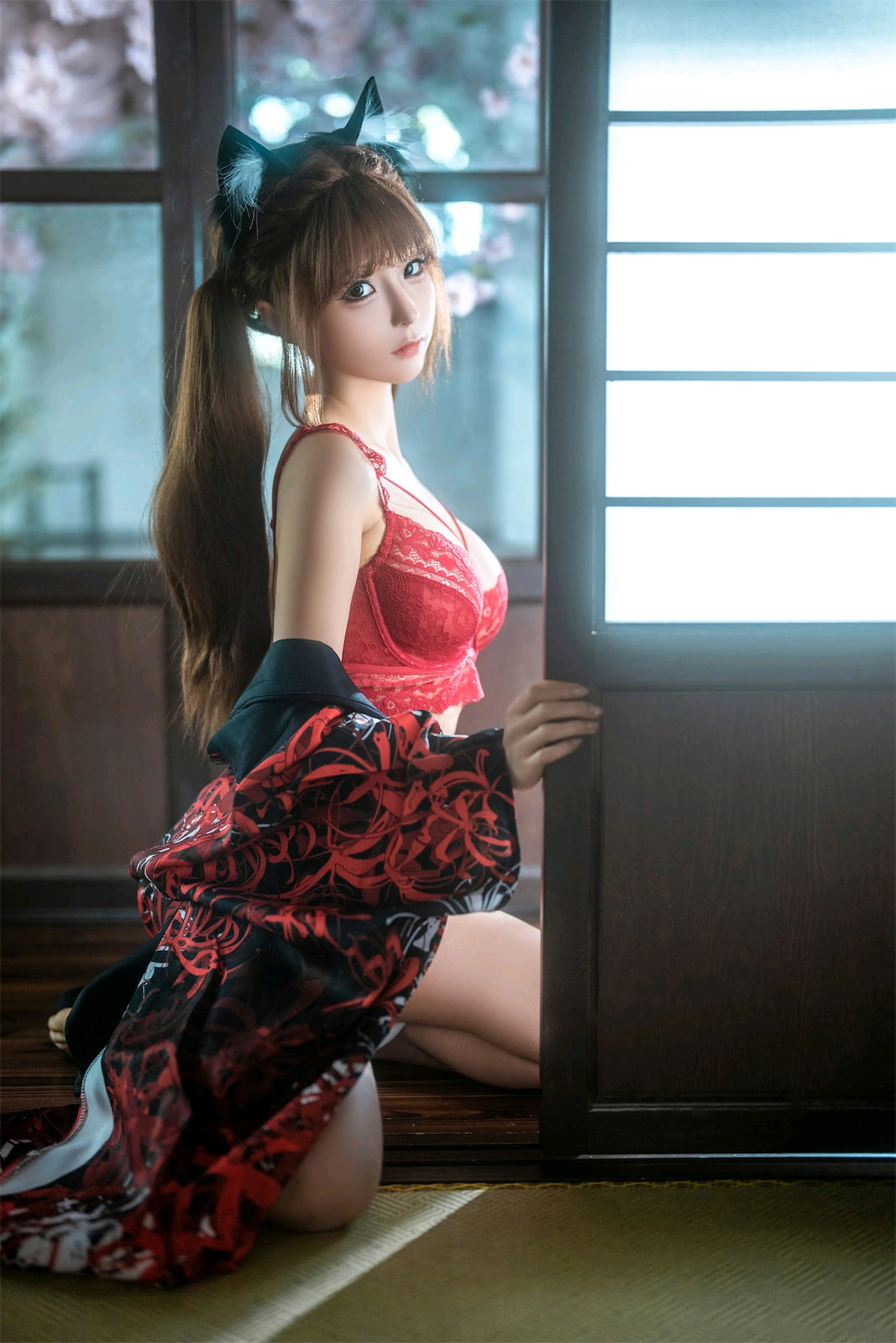 蠢沫沫 – 捆绑和服 [55P]