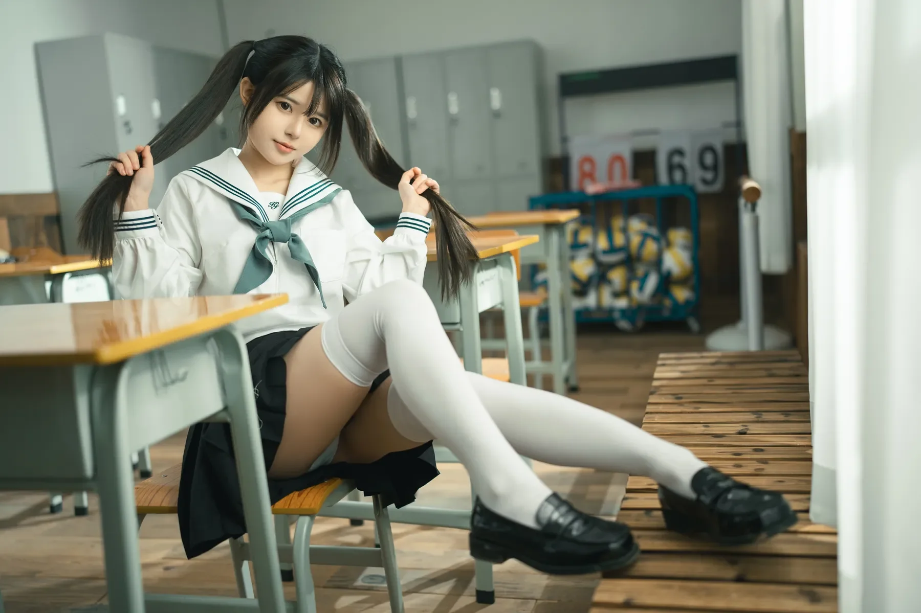 rua阮阮 – 授课中 [57P]