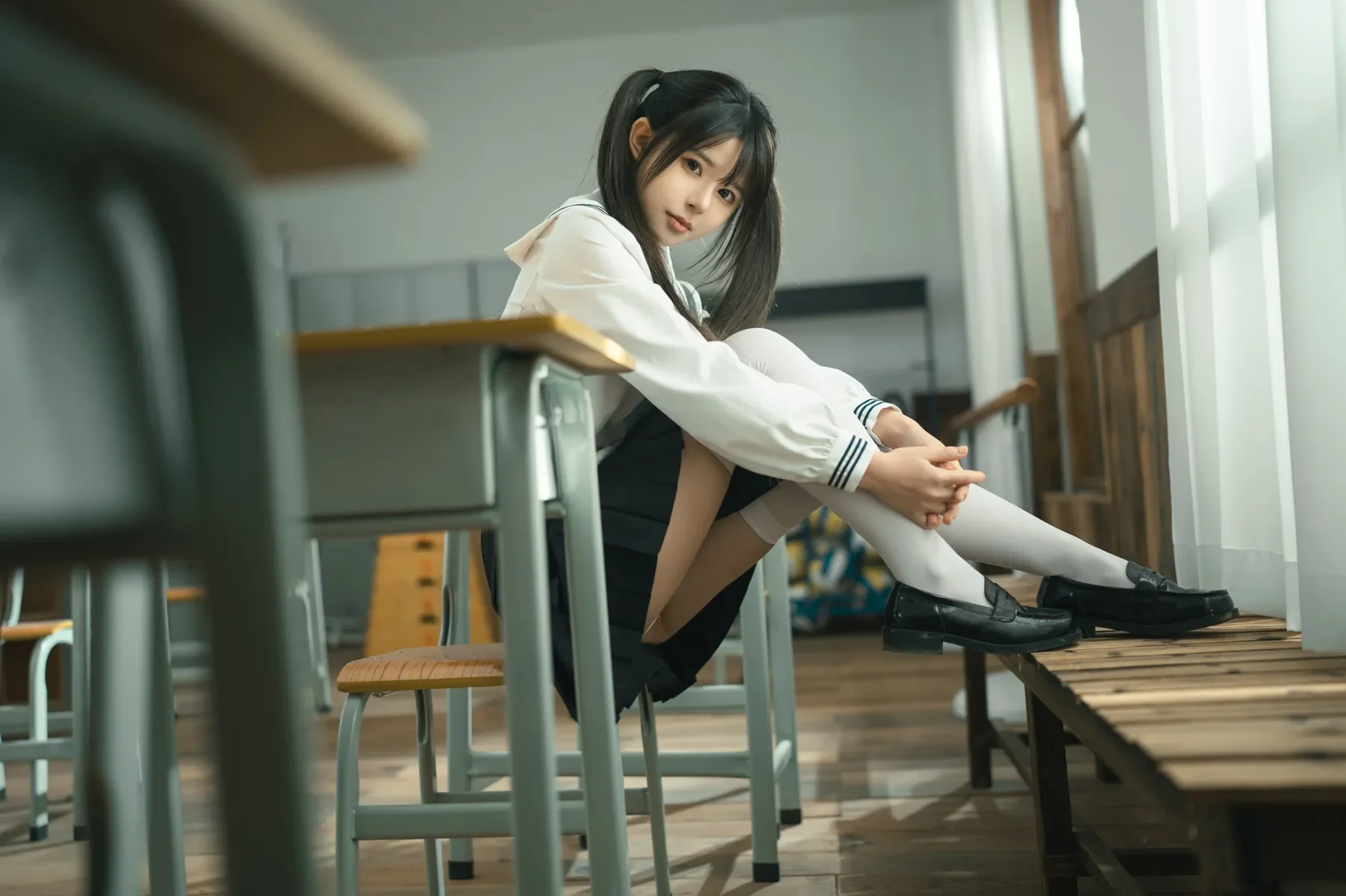 rua阮阮 – 授课中 [57P]
