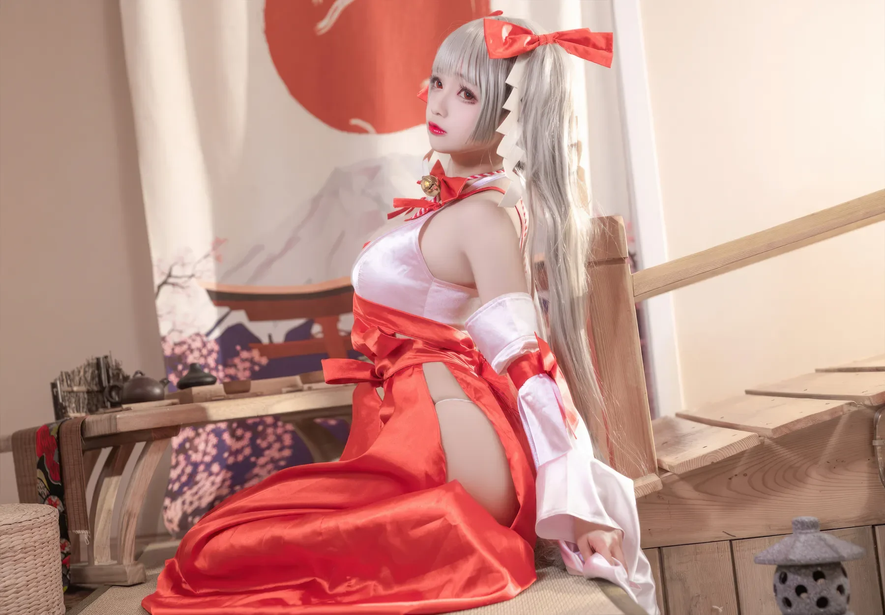 日奈娇 – 碧蓝航线 可畏巫女 [41P]