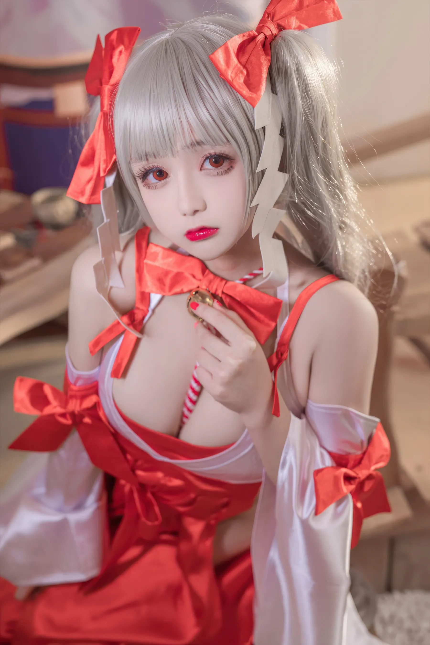 日奈娇 – 碧蓝航线 可畏巫女 [41P]