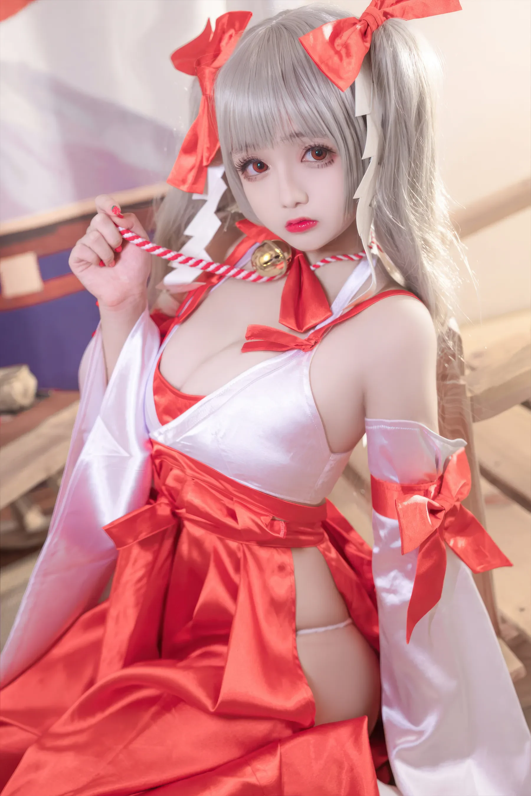 日奈娇 – 碧蓝航线 可畏巫女 [41P]
