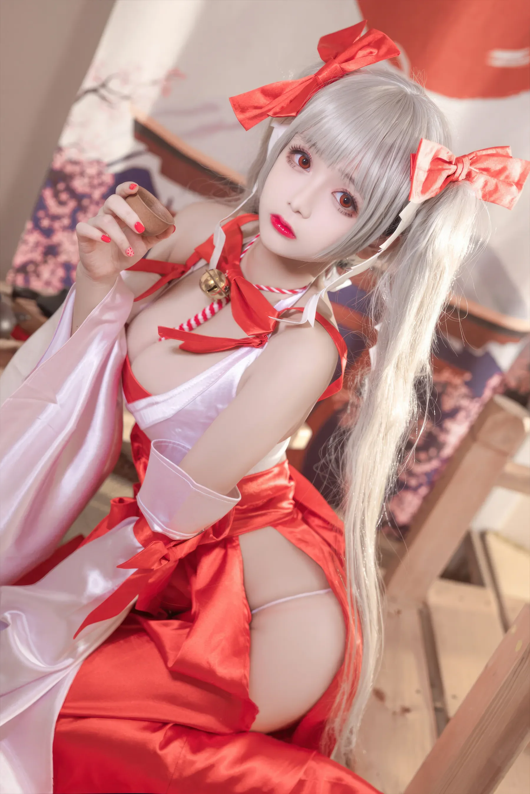 日奈娇 – 碧蓝航线 可畏巫女 [41P]