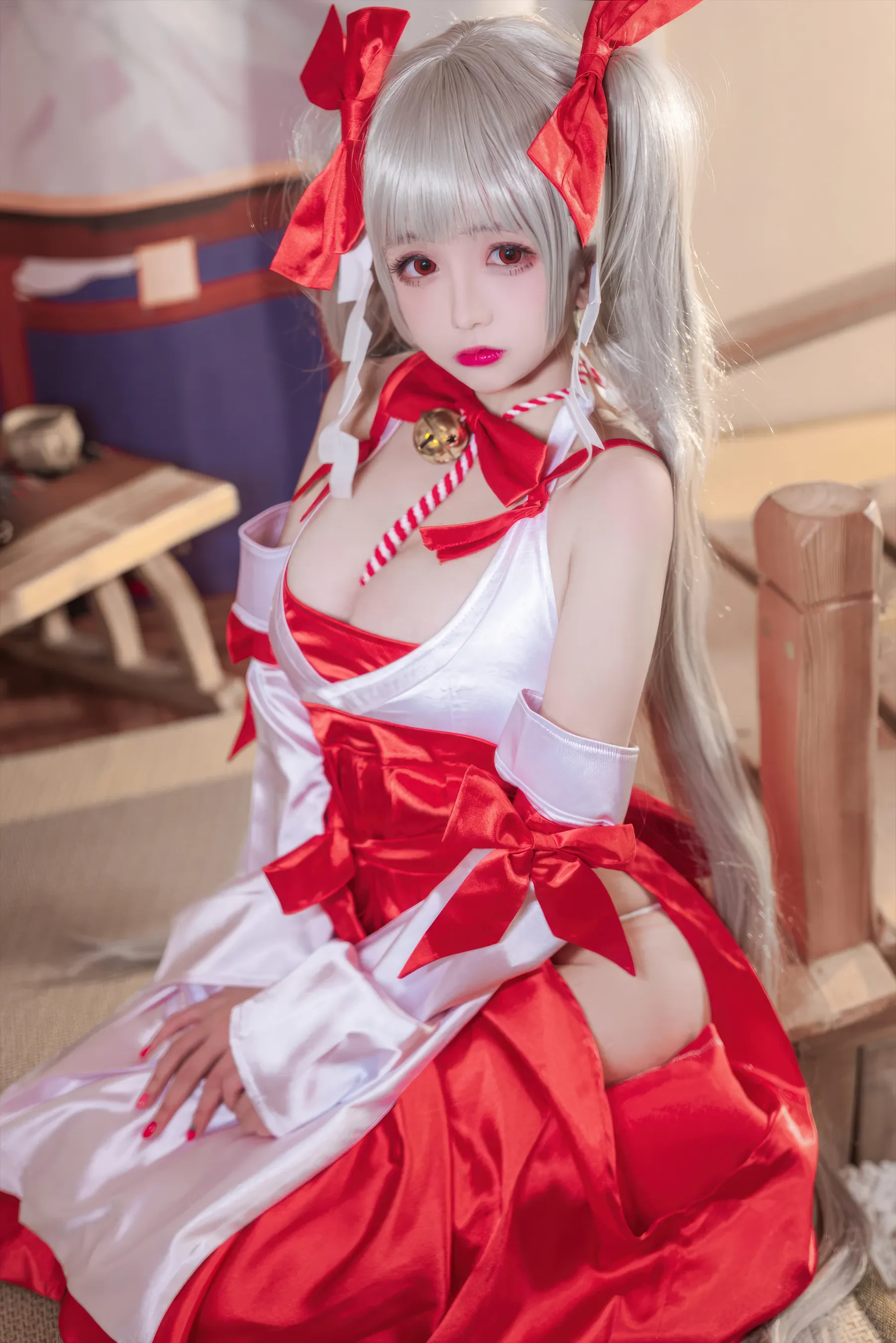 日奈娇 – 碧蓝航线 可畏巫女 [41P]