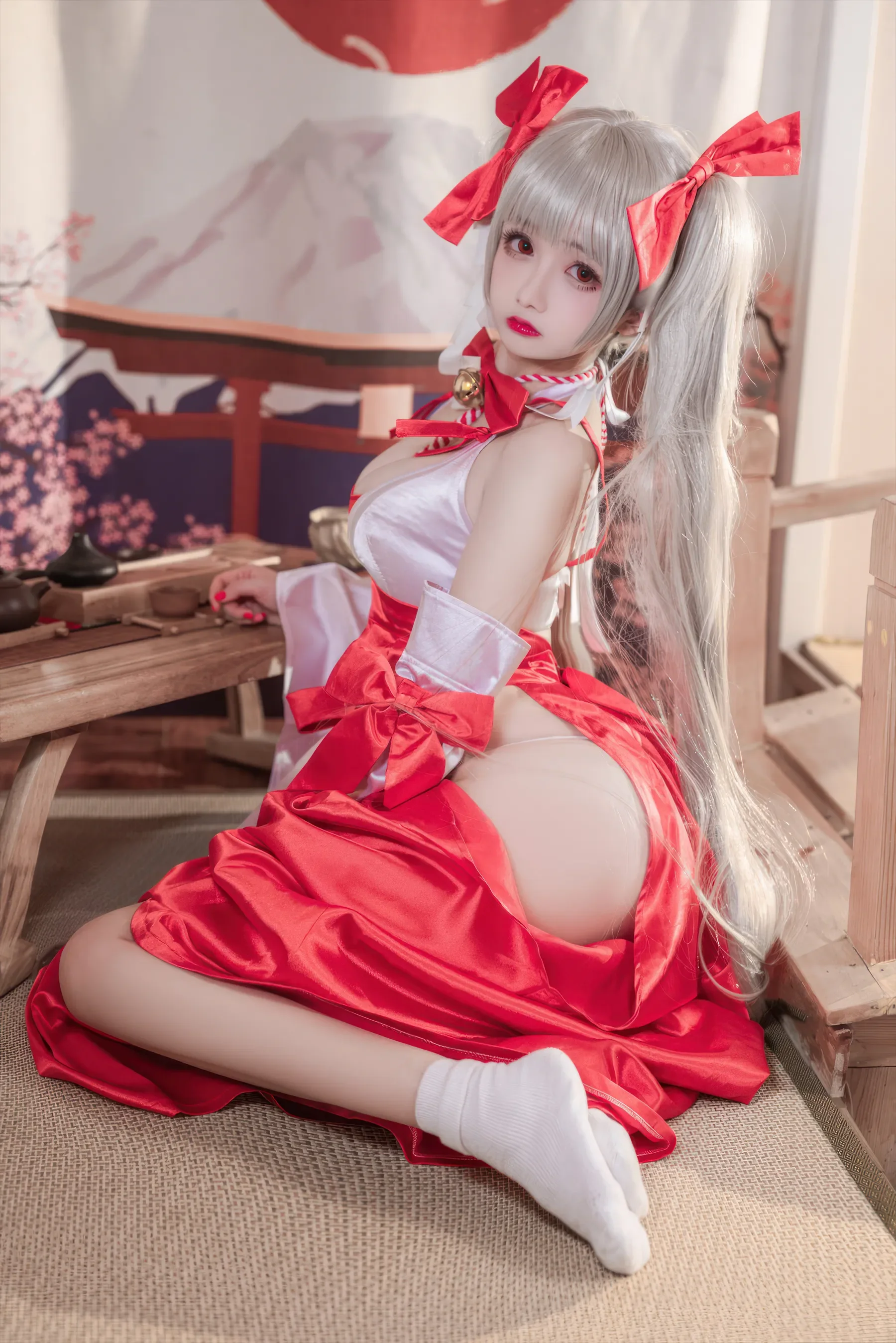 日奈娇 – 碧蓝航线 可畏巫女 [41P]
