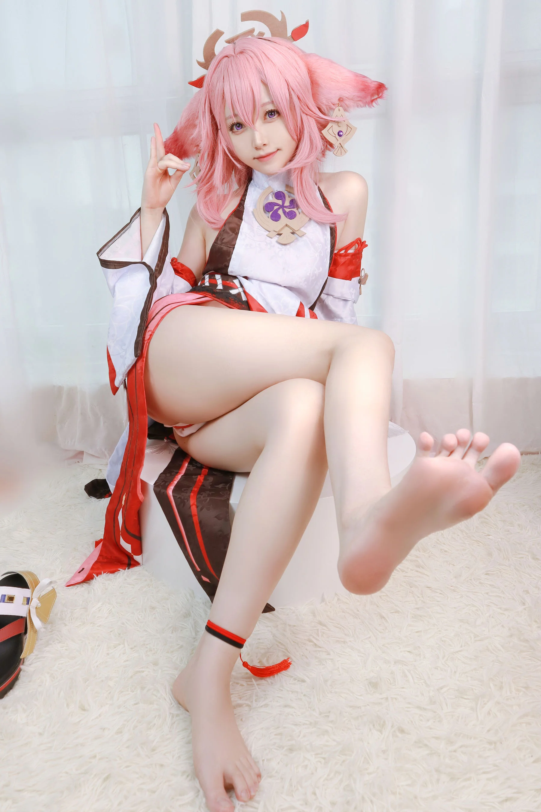 Asagiriai 愛ちゃん – 原神 八重神子 [33P]