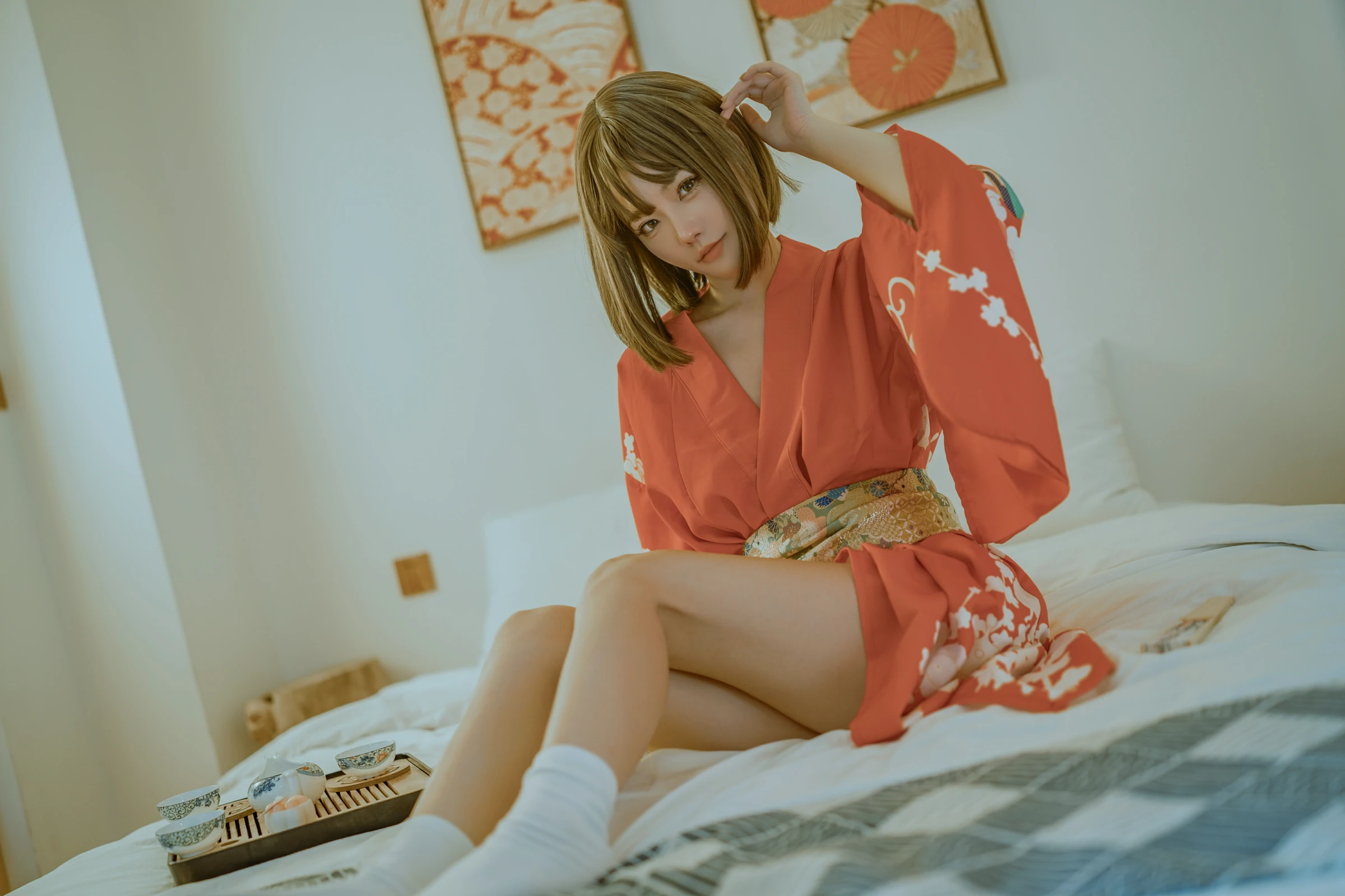 桃良阿宅 – 浴衣 [45P]