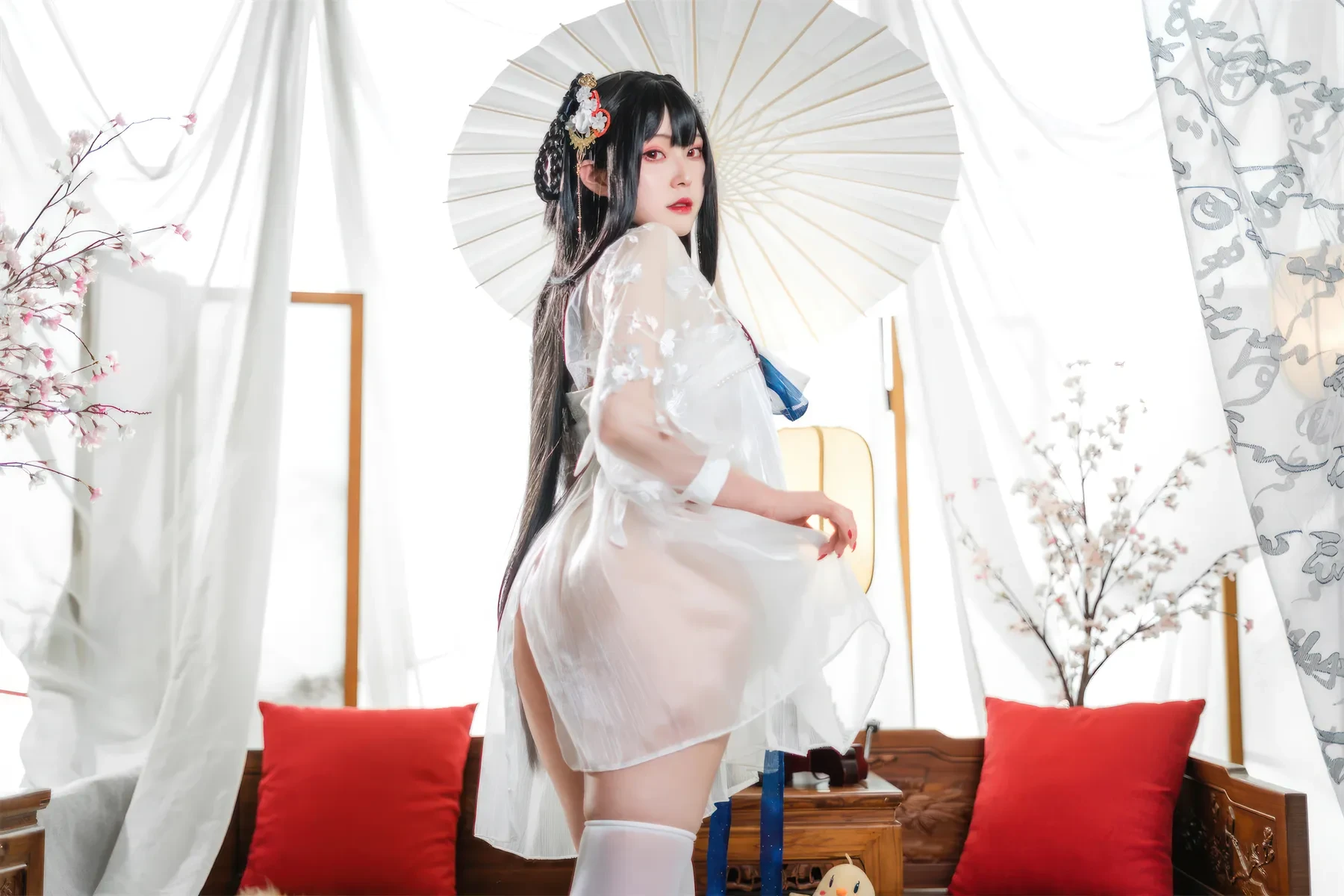 Natsuko夏夏子 – 逸仙 膏发凝脂 [61P]