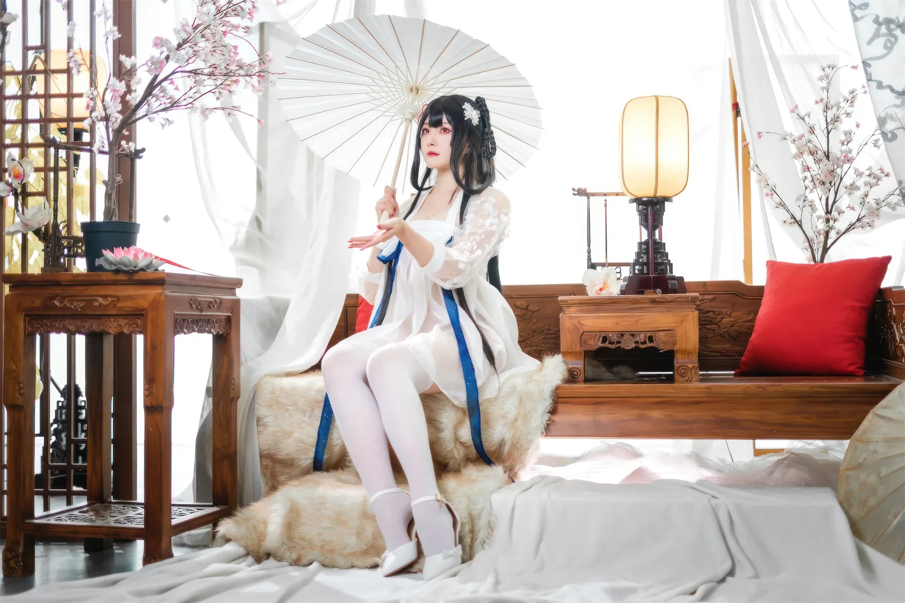 Natsuko夏夏子 – 逸仙 膏发凝脂 [61P]