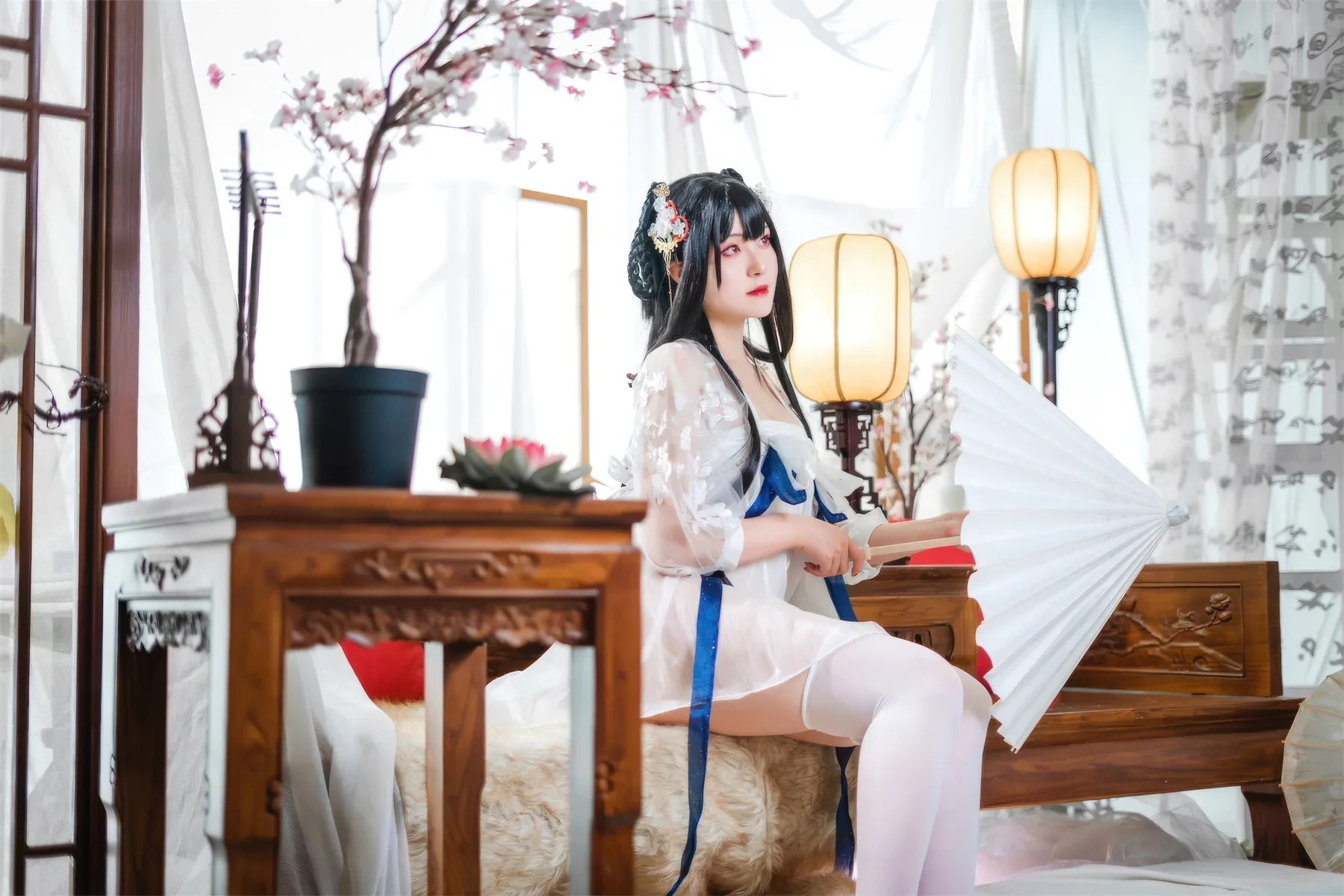 Natsuko夏夏子 – 逸仙 膏发凝脂 [61P]
