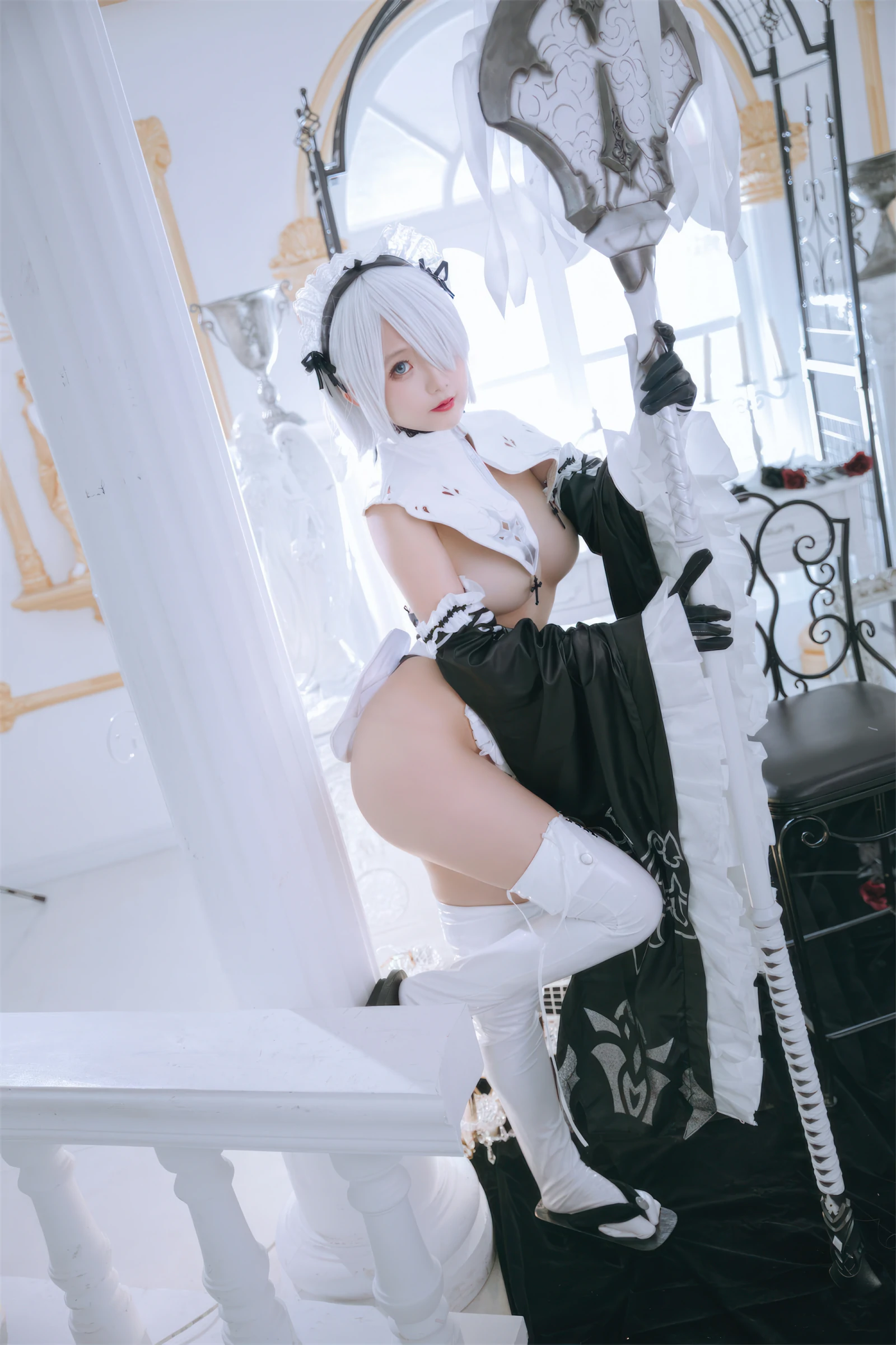 日奈娇 – 2B奶盖女仆 [86P]
