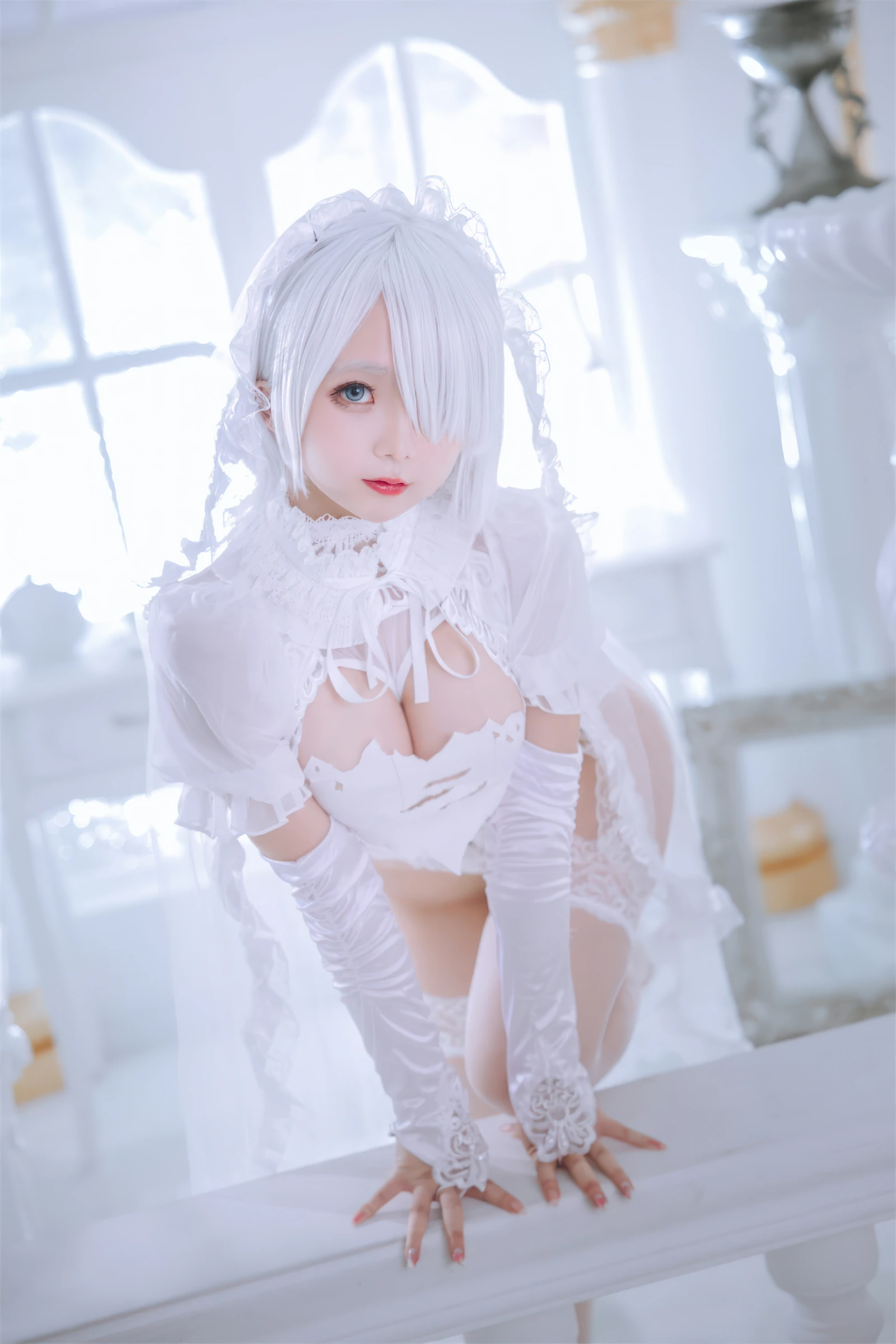 日奈娇 – 白色花嫁 [72P]
