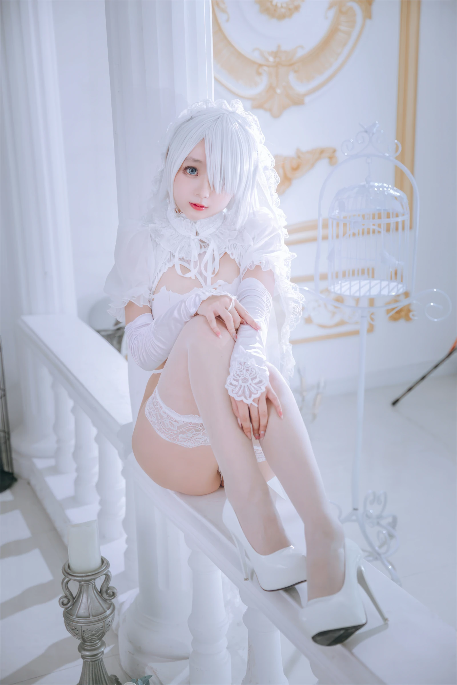 日奈娇 – 白色花嫁 [72P]