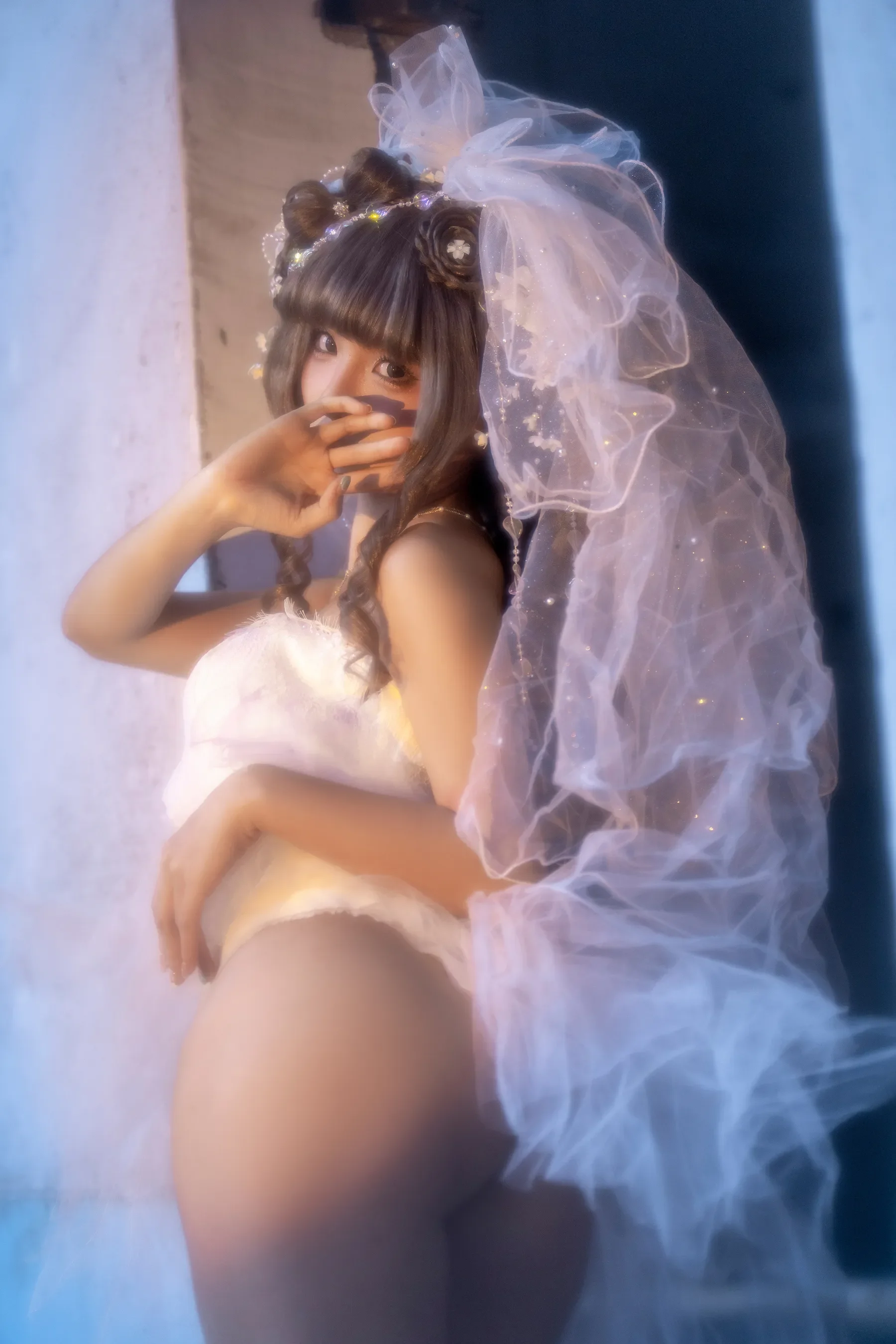蠢沫沫 – 废墟婚纱 [61P]