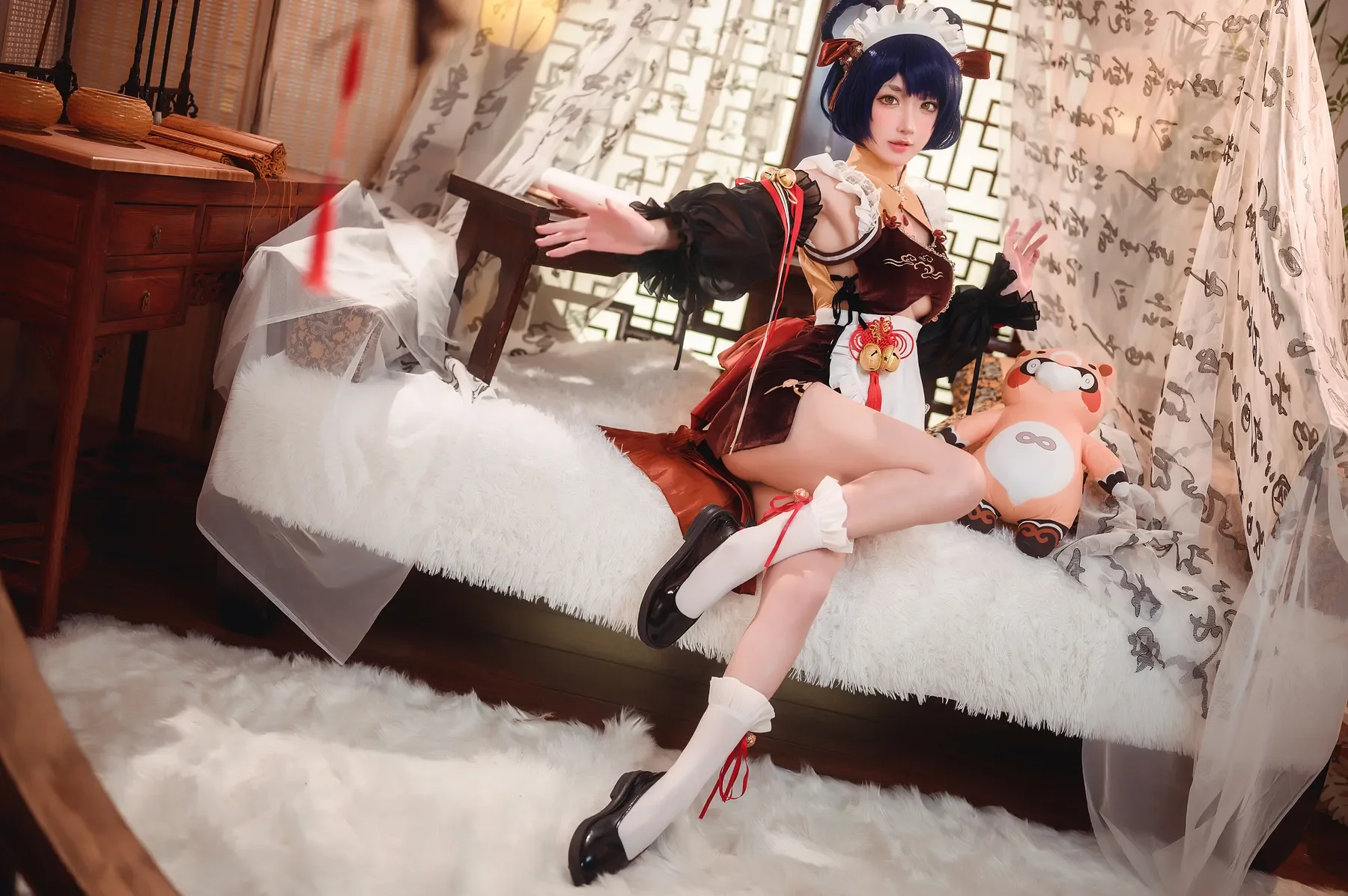 阿包也是兔娘 – 原神 香菱 [41P]